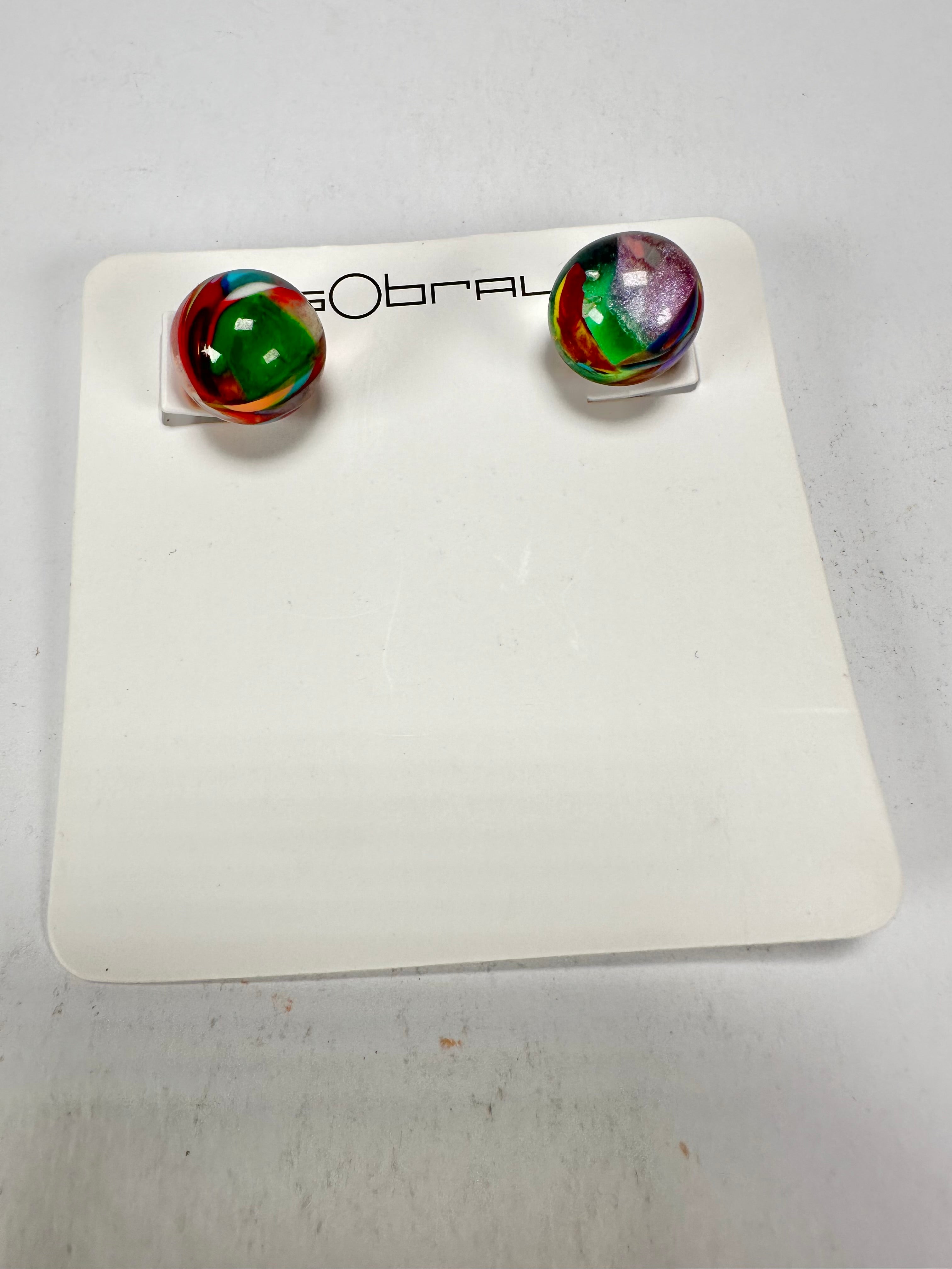 Sobral - Baru "Orbitalis" Resin Earrings ( 005456 )