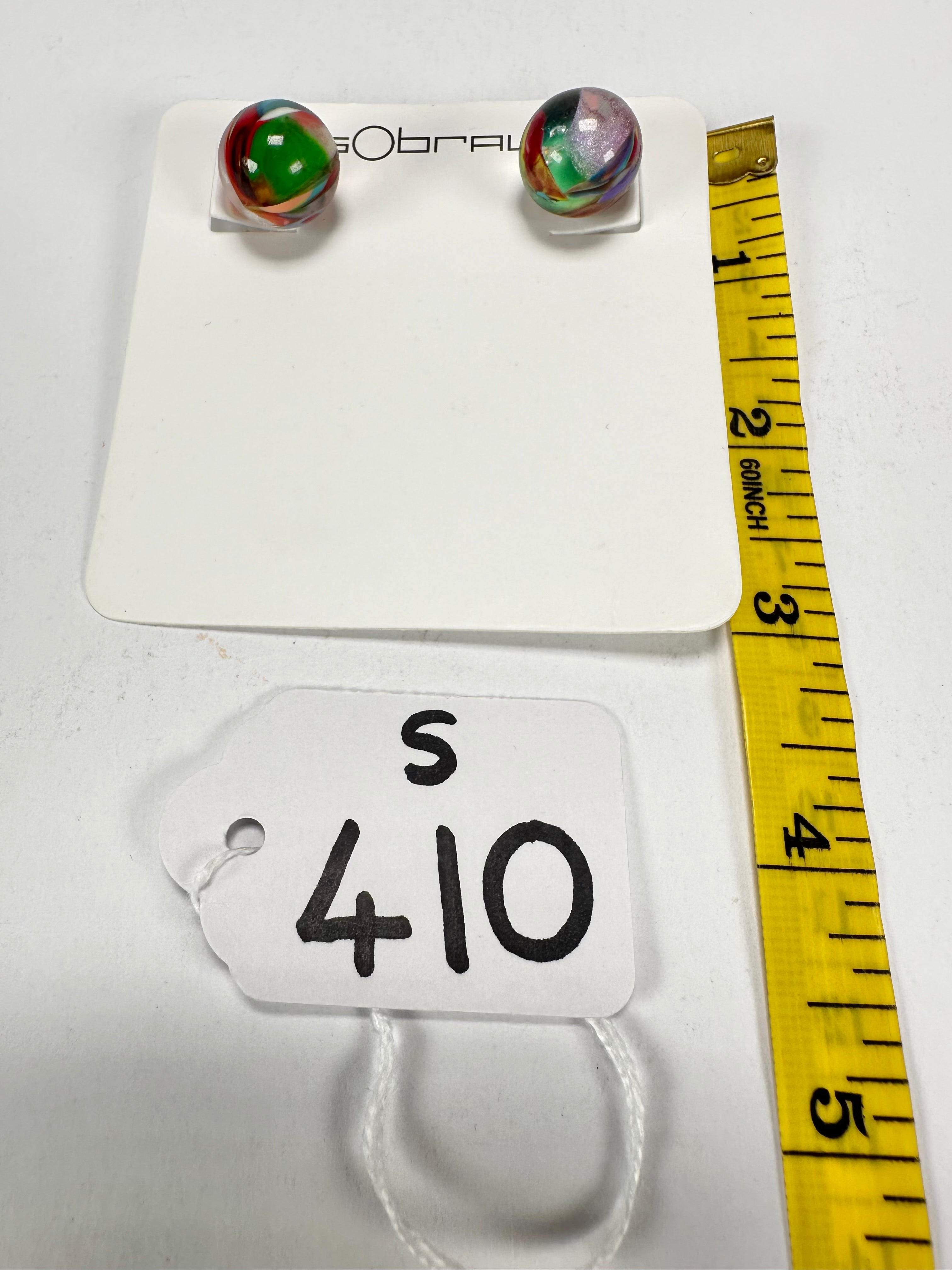 Sobral - Baru "Orbitalis" Resin Earrings ( 005456 )