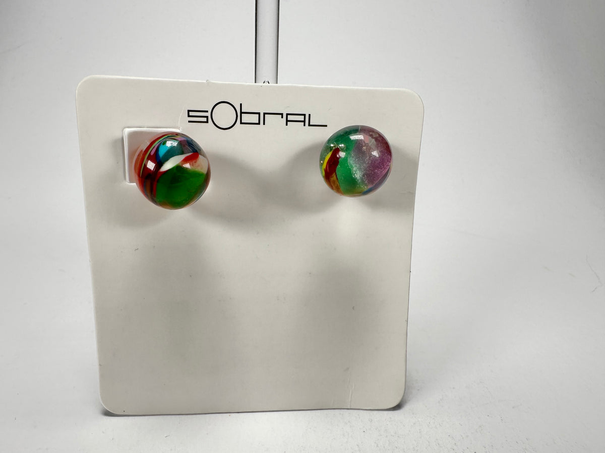 Sobral - Baru "Orbitalis" Resin Earrings ( 005456 )