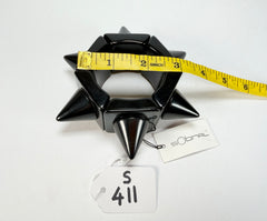Sobral - Mix 2023 "Sabrina KL" Black Resin Bracelet ( 002893 )