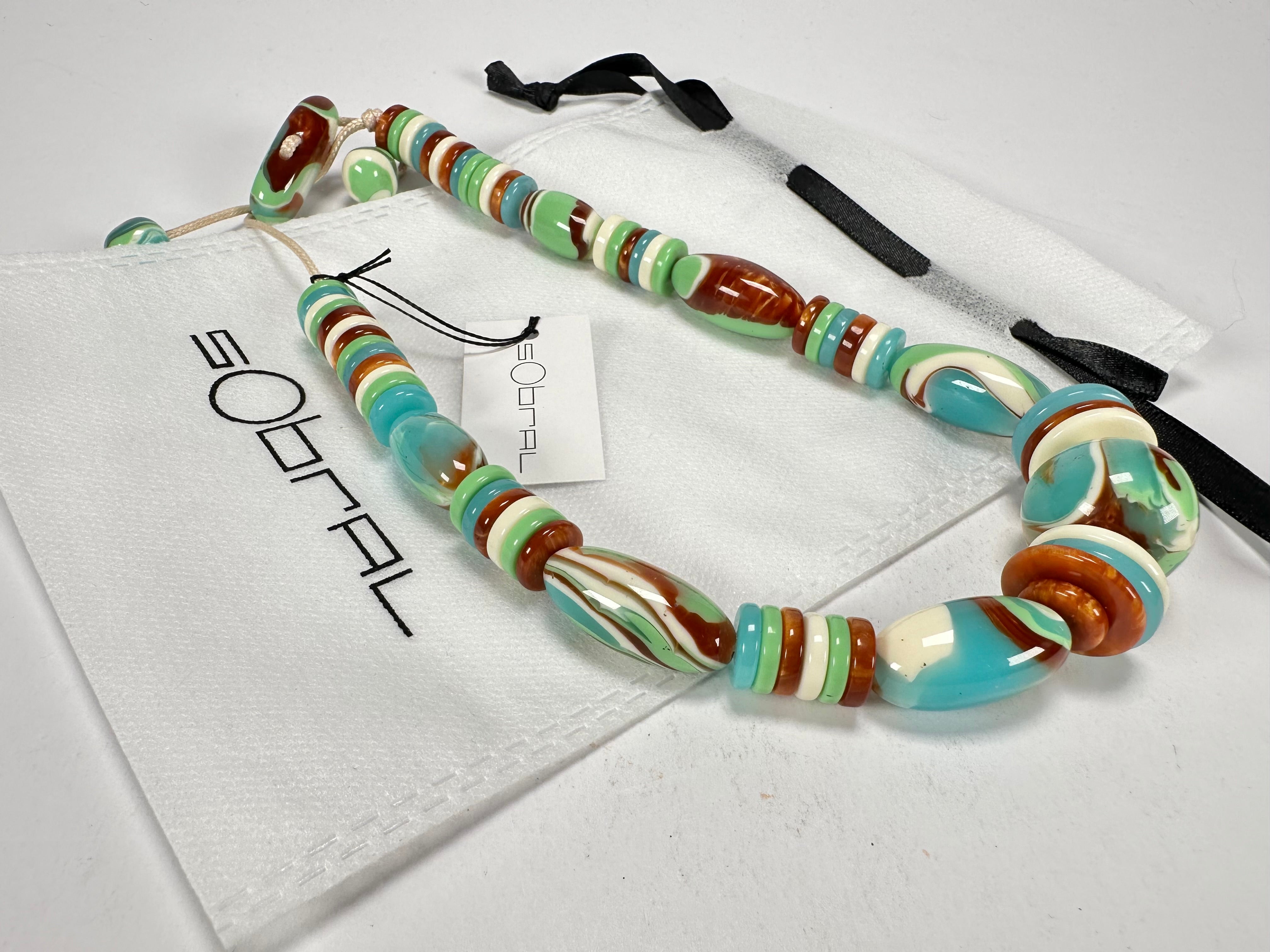 Sobral - Eteria "Divino" Resin Necklace ( 005482 )