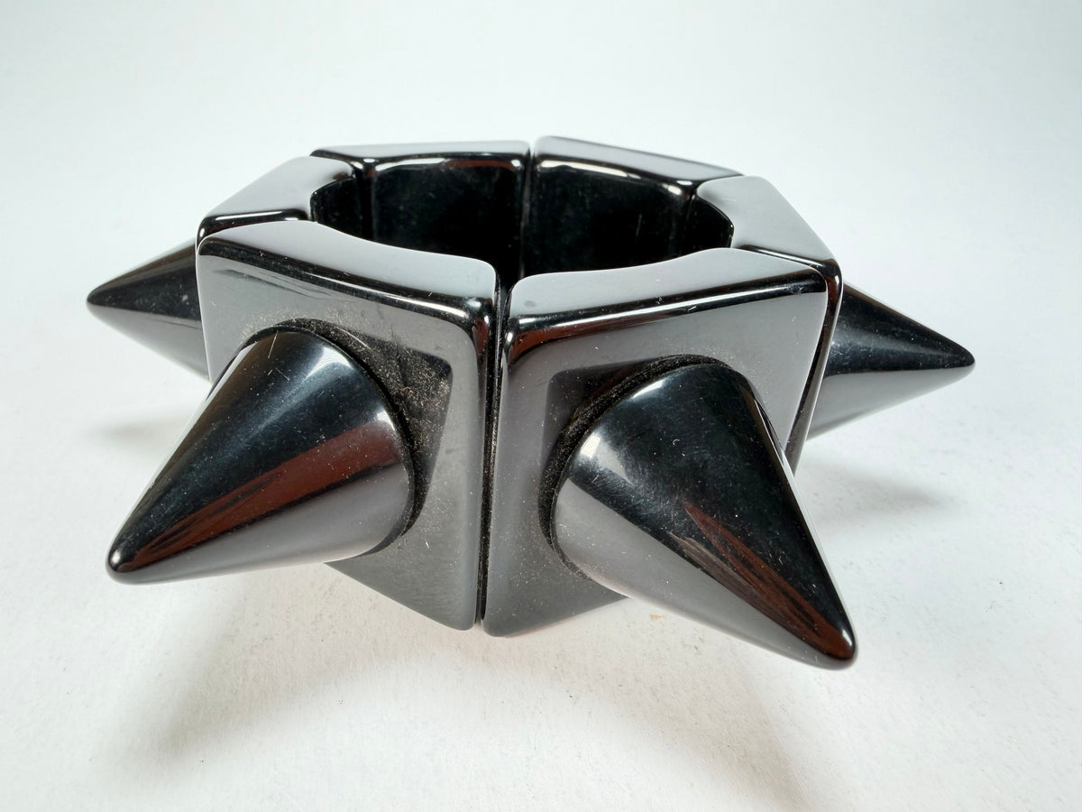 Sobral - Mix 2023 "Sabrina KL" Black Resin Bracelet ( 002893 )