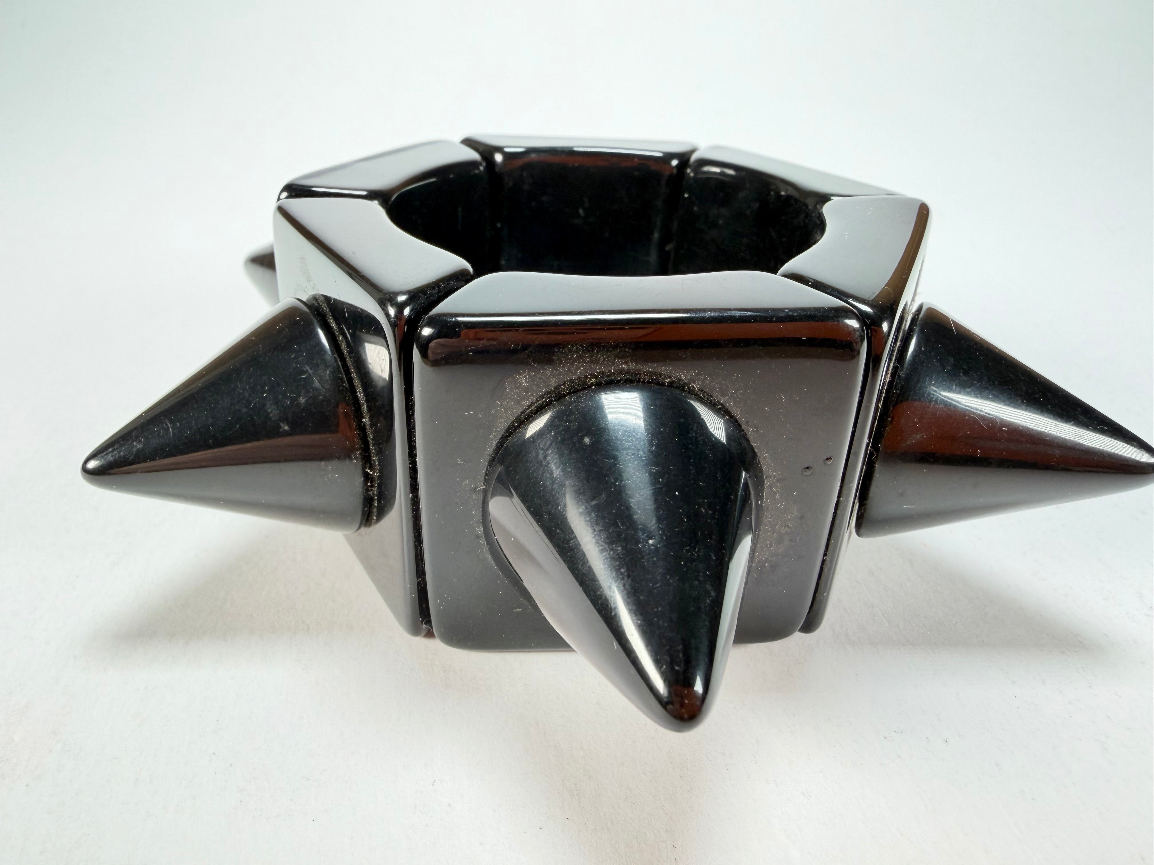 Sobral - Mix 2023 "Sabrina KL" Black Resin Bracelet ( 002893 )
