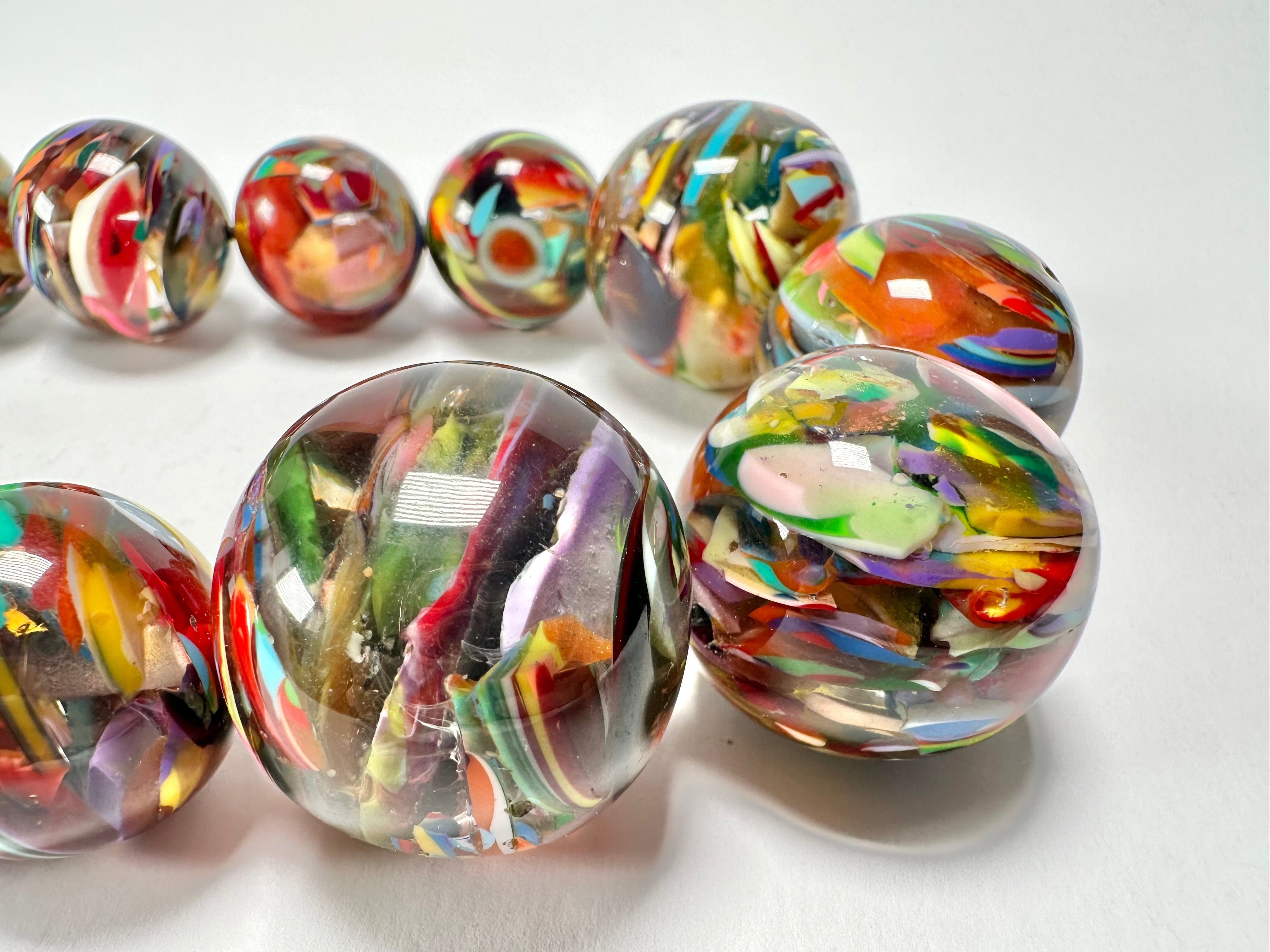 Sobral - Baru "Jupiter" Resin Necklace ( 005453 )