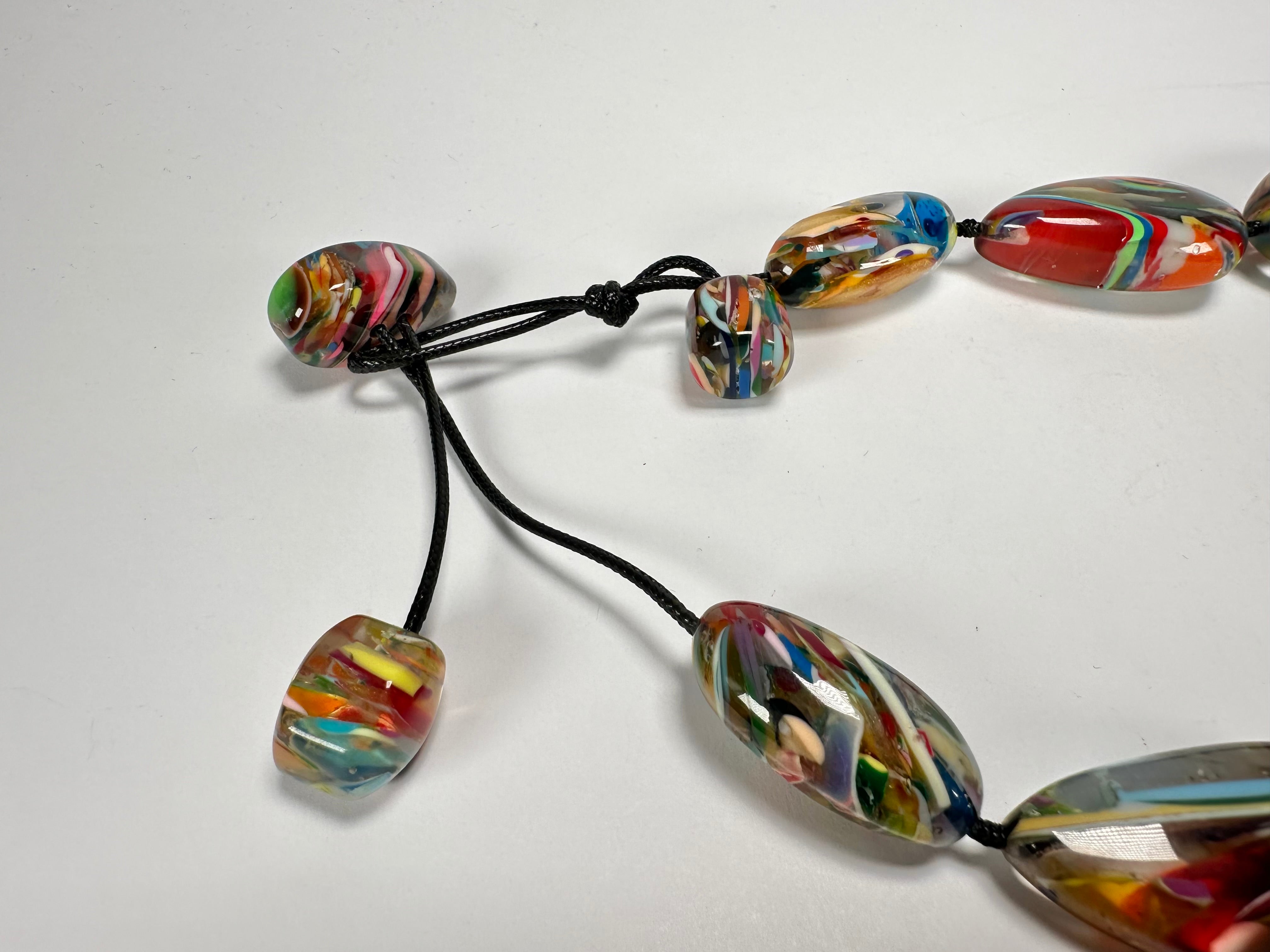Sobral - Baru "Lisi Efeitos" Resin Necklace ( 004578 )