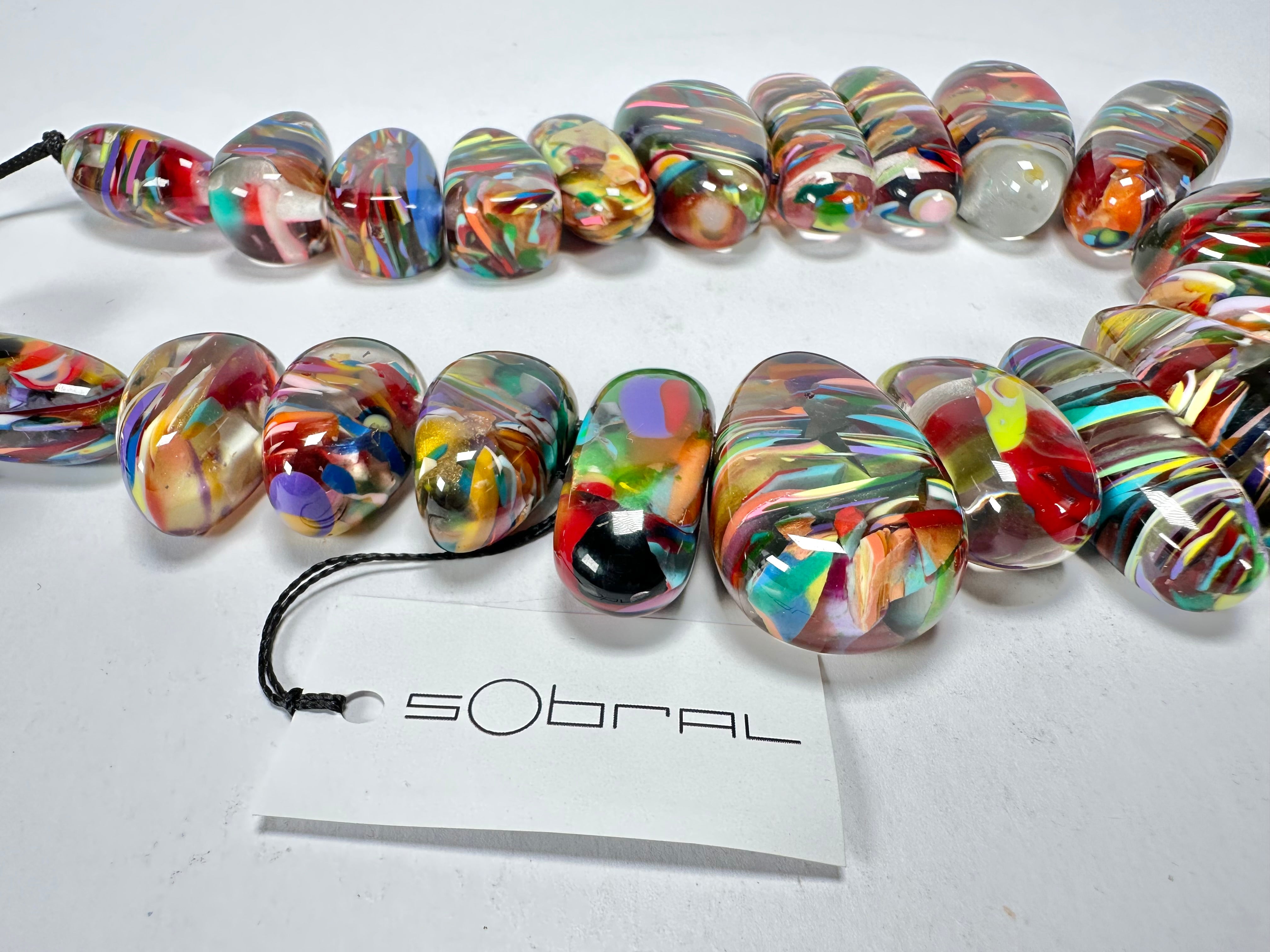 Sobral - Baru "Monica" Resin Necklace ( 005412 )