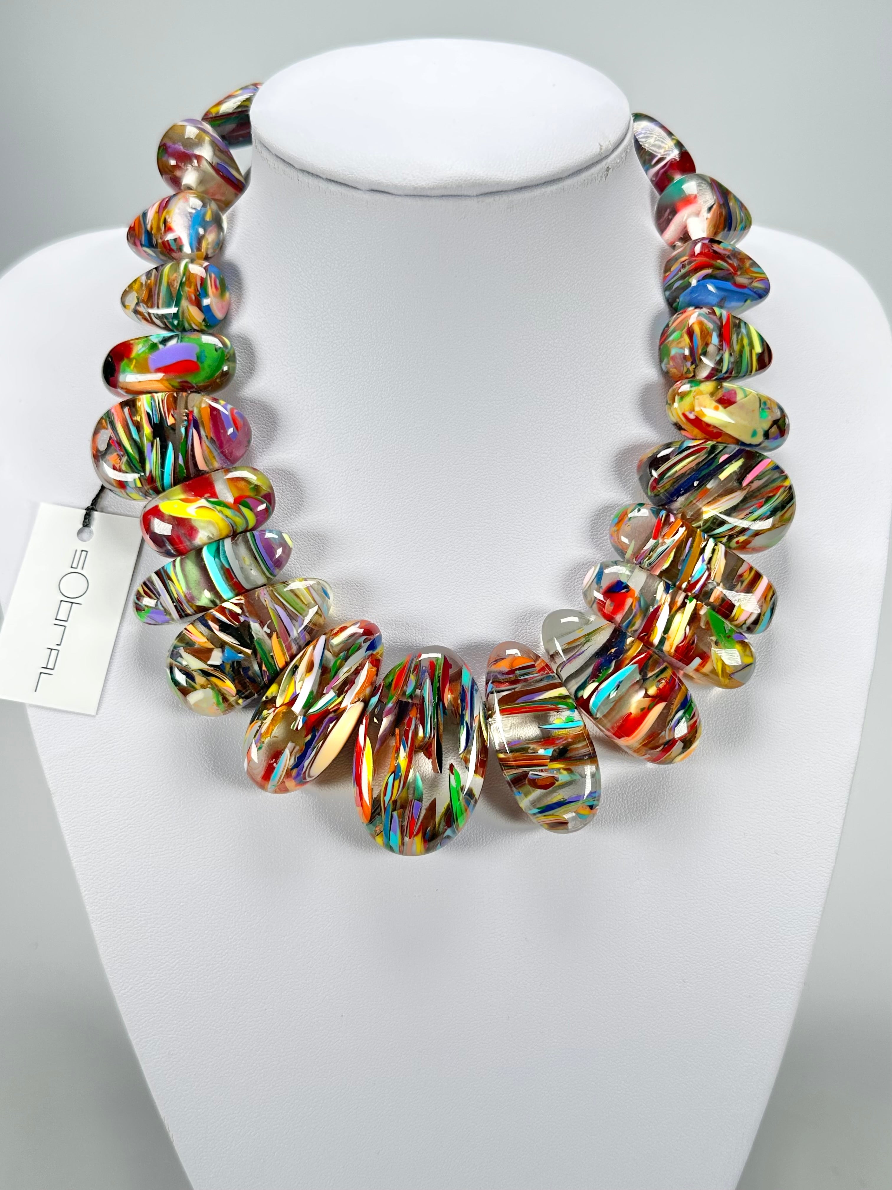 Sobral - Baru "Monica" Resin Necklace ( 005412 )