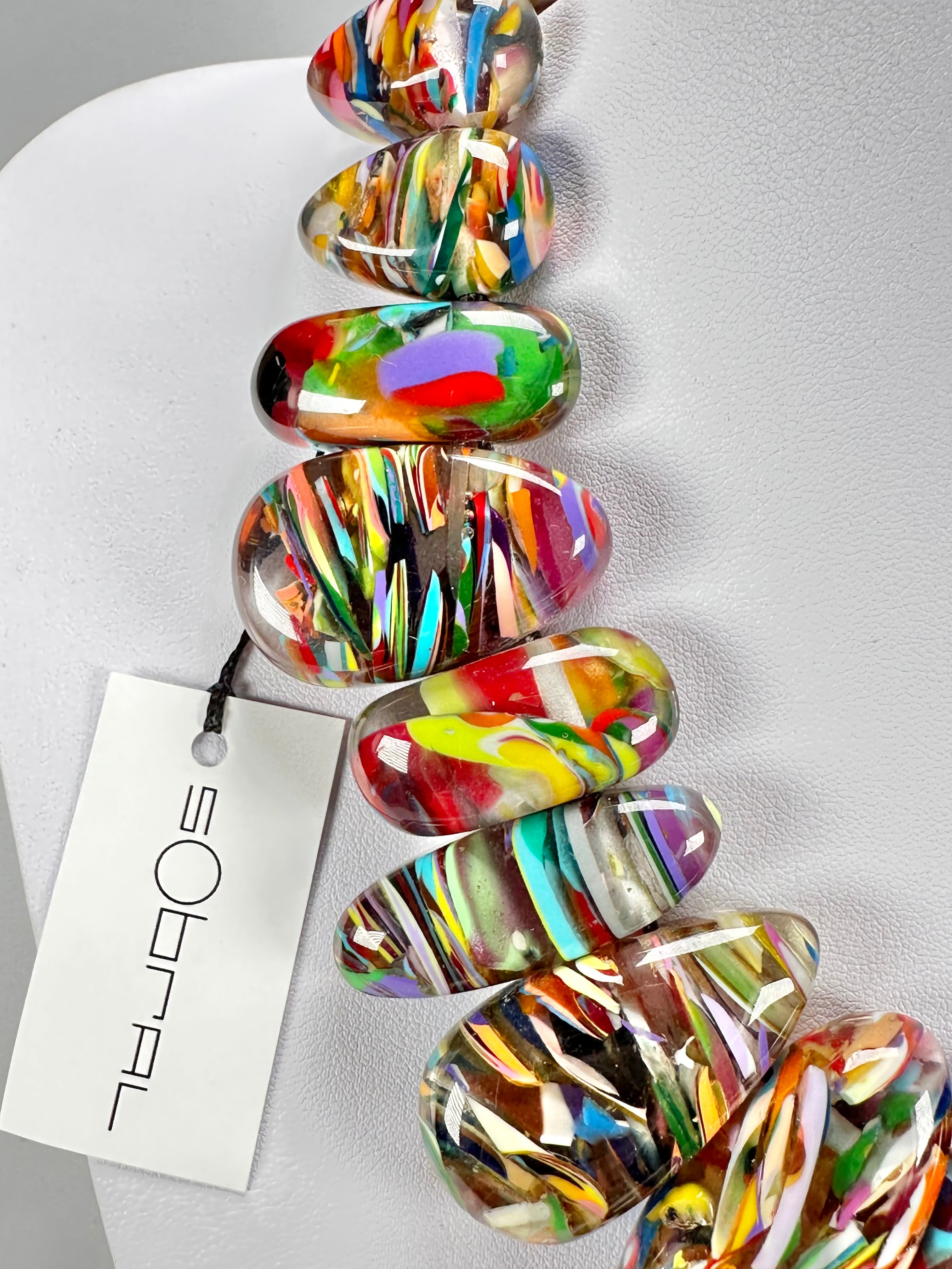 Sobral - Baru "Monica" Resin Necklace ( 005412 )