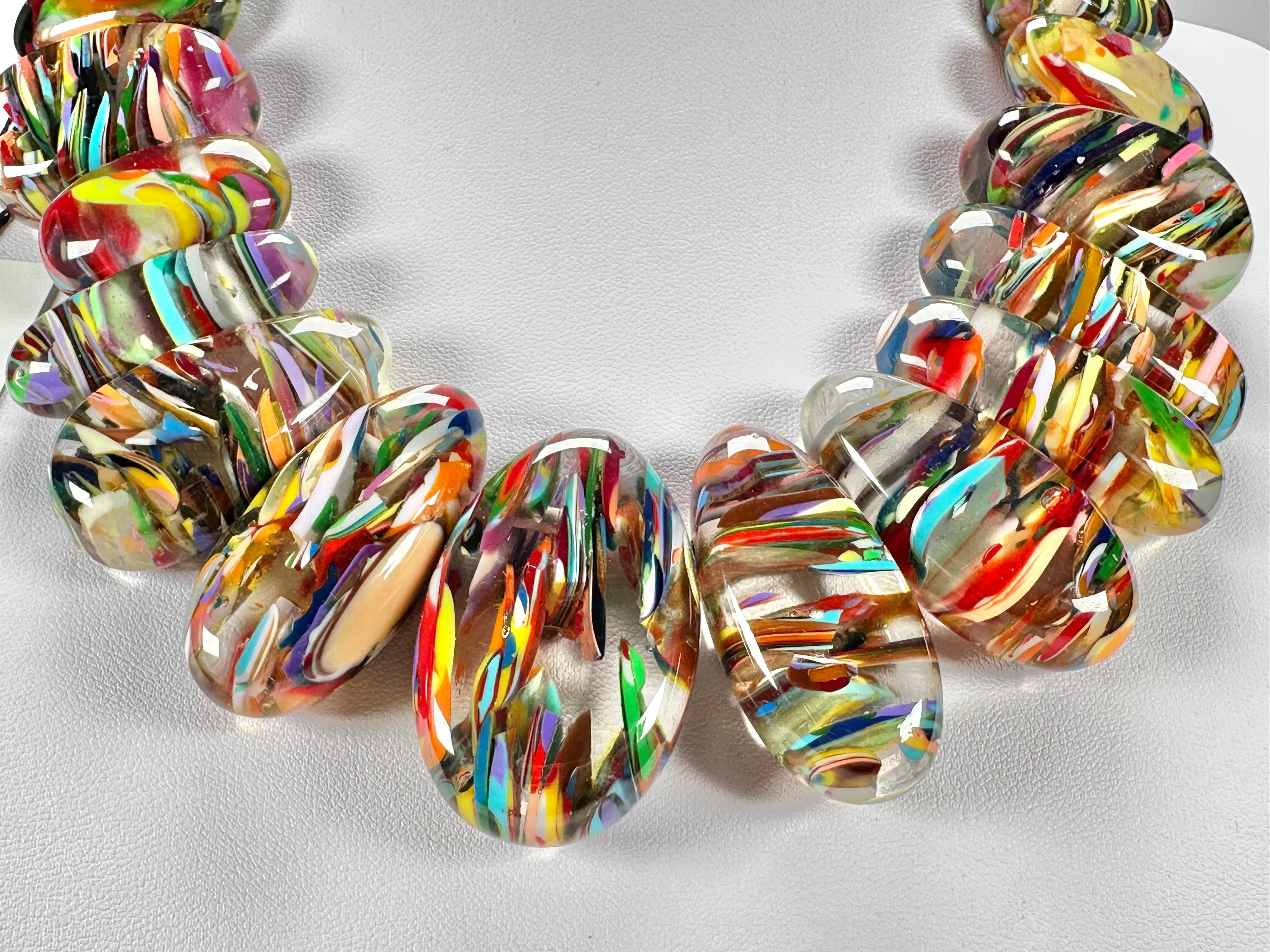 Sobral - Baru "Monica" Resin Necklace ( 005412 )