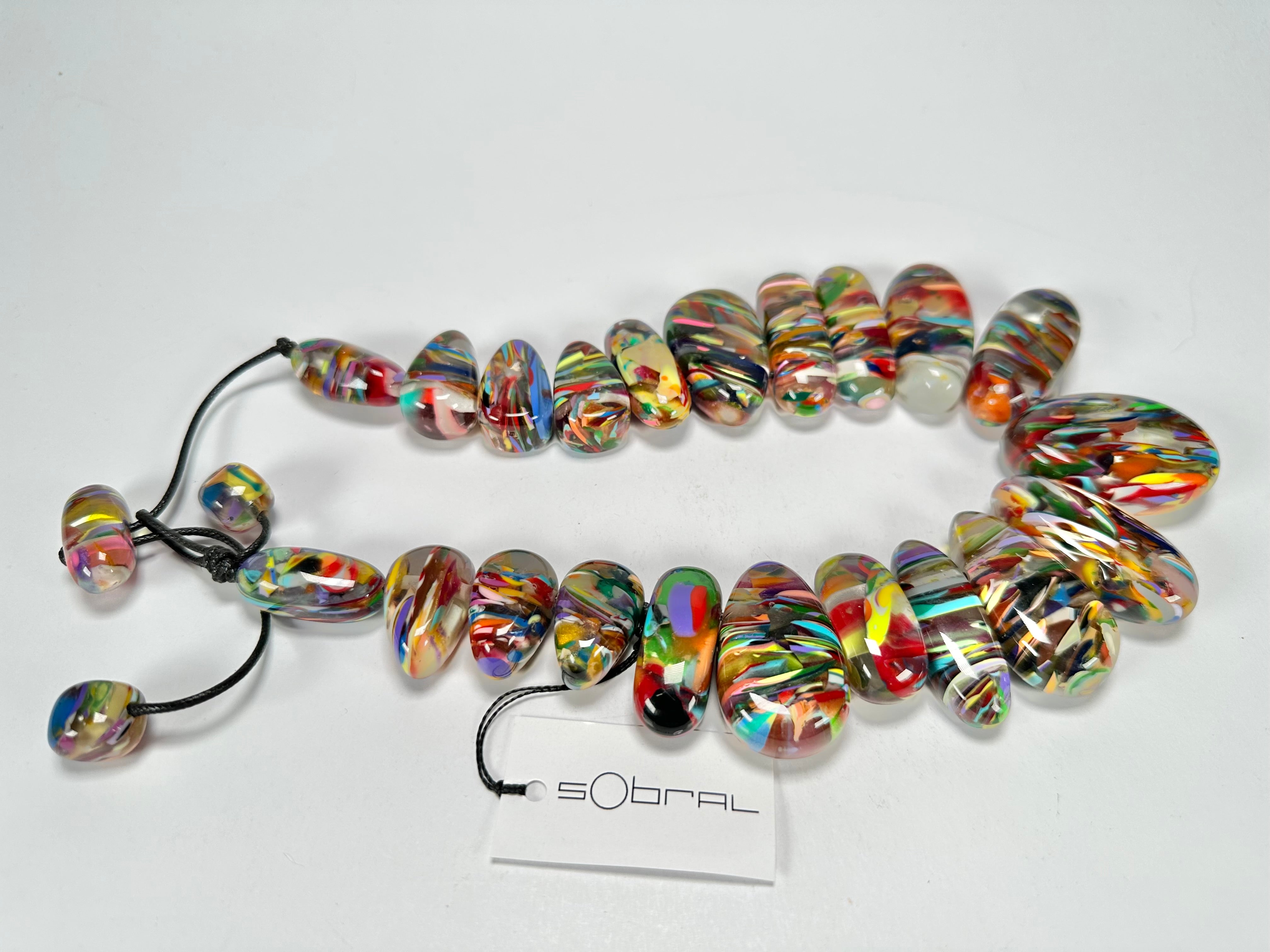 Sobral - Baru "Monica" Resin Necklace ( 005412 )