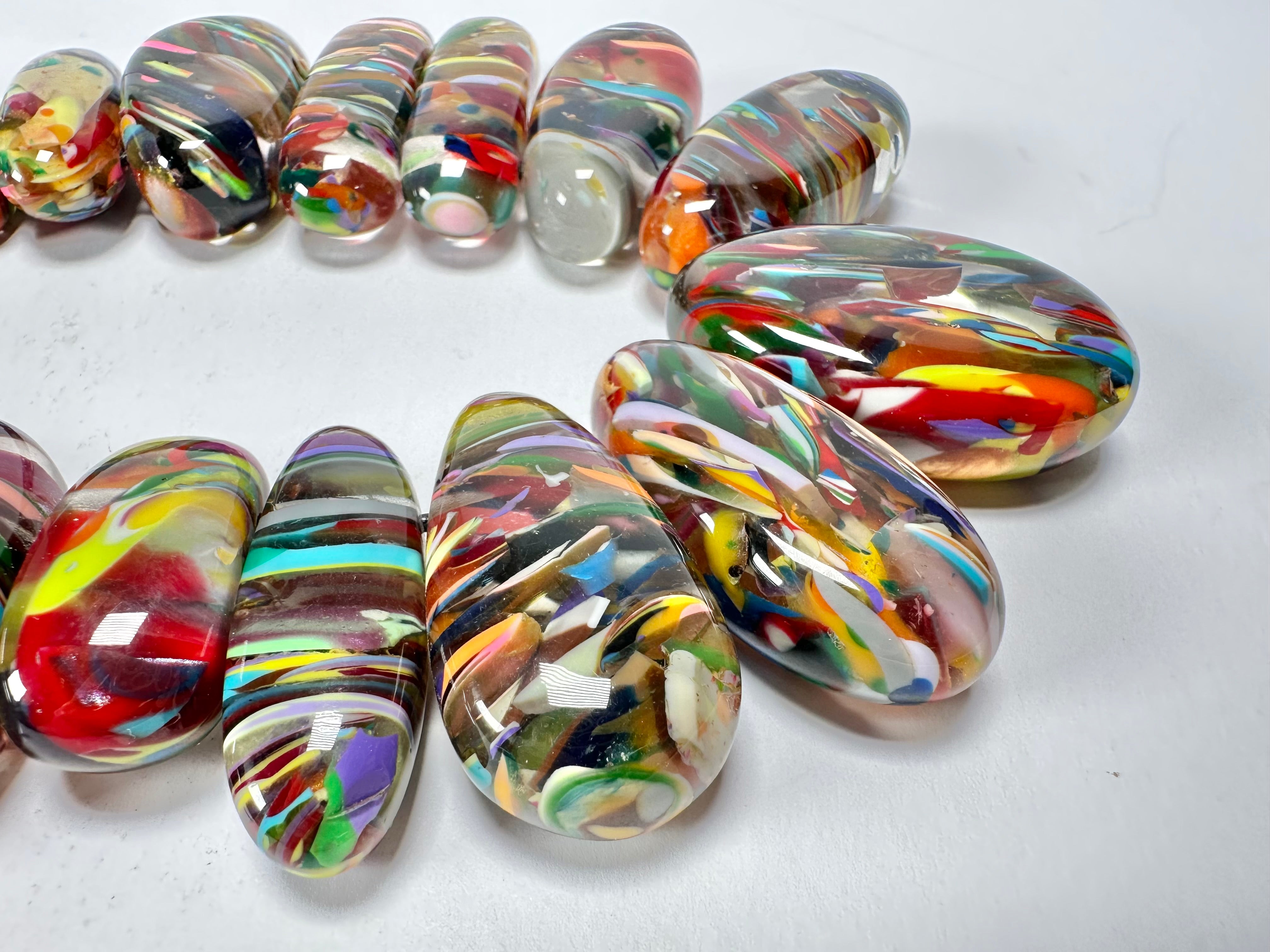 Sobral - Baru "Monica" Resin Necklace ( 005412 )