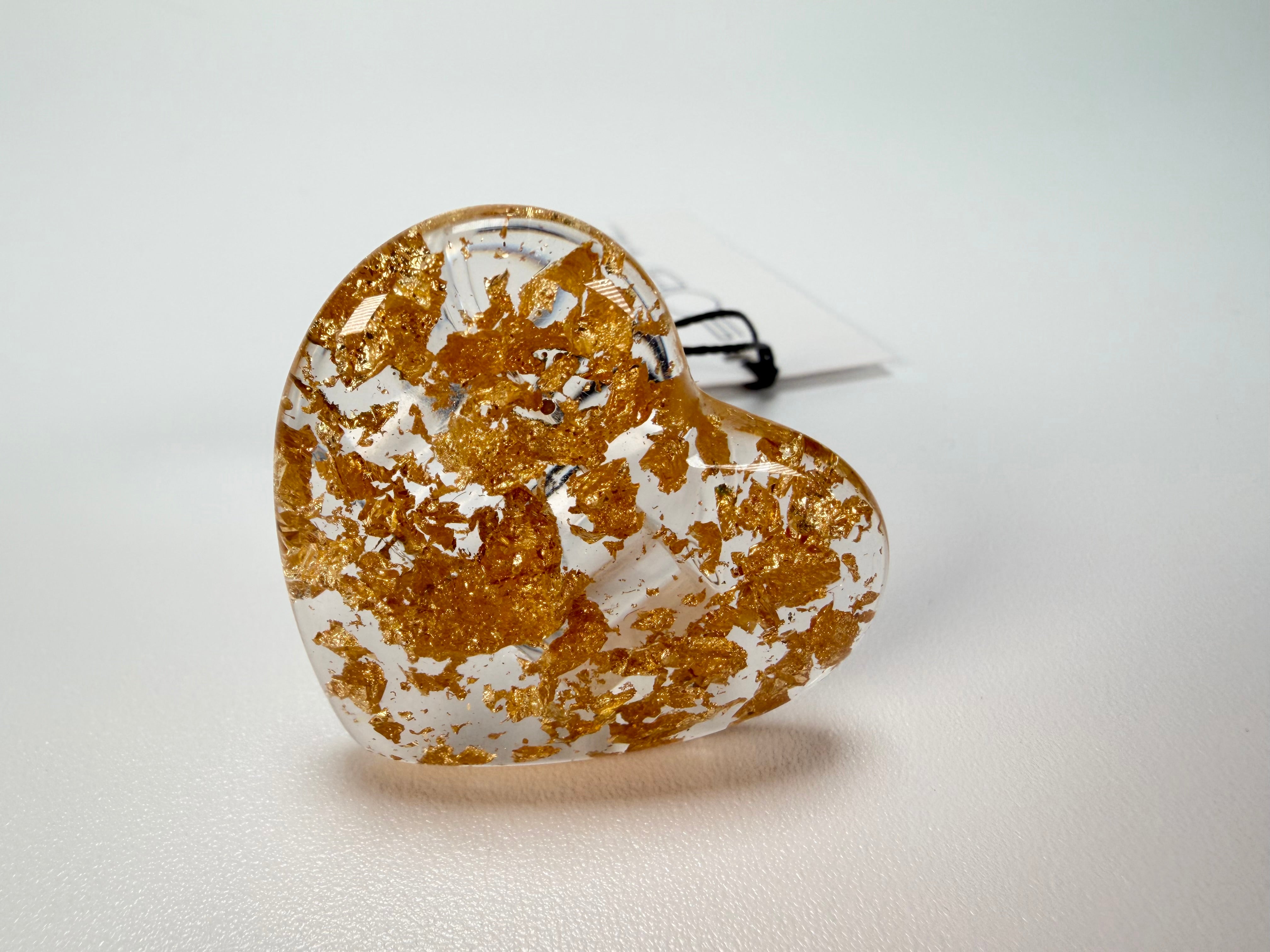 Sobral - Metalique "Mini Ariadne" Resin Ring ( 005543 ) - Size UK S / US 9