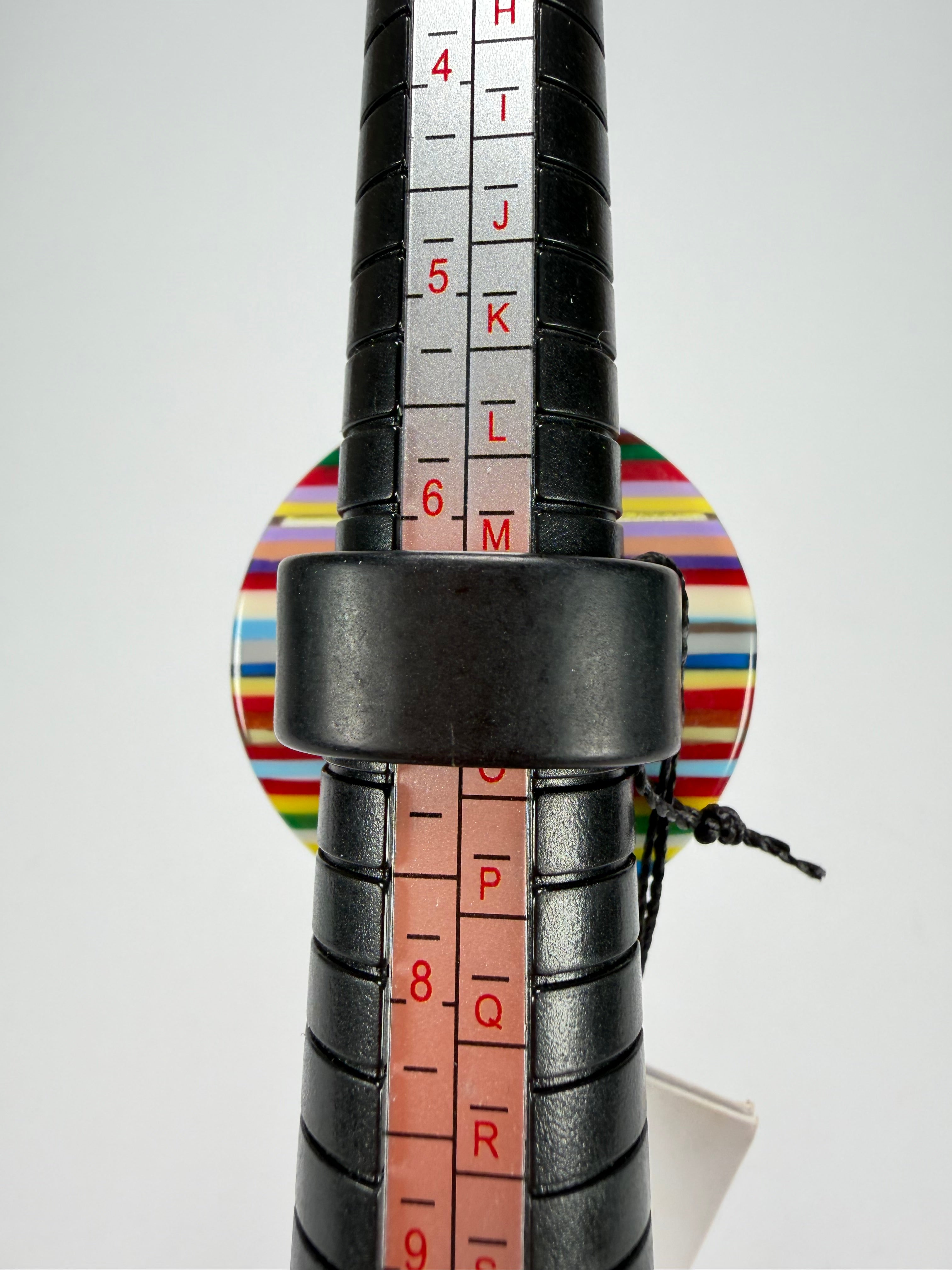 Sobral - Pop Art "Bead Efeitos" Resin Ring ( 004764 ) - Size UK N / US 7