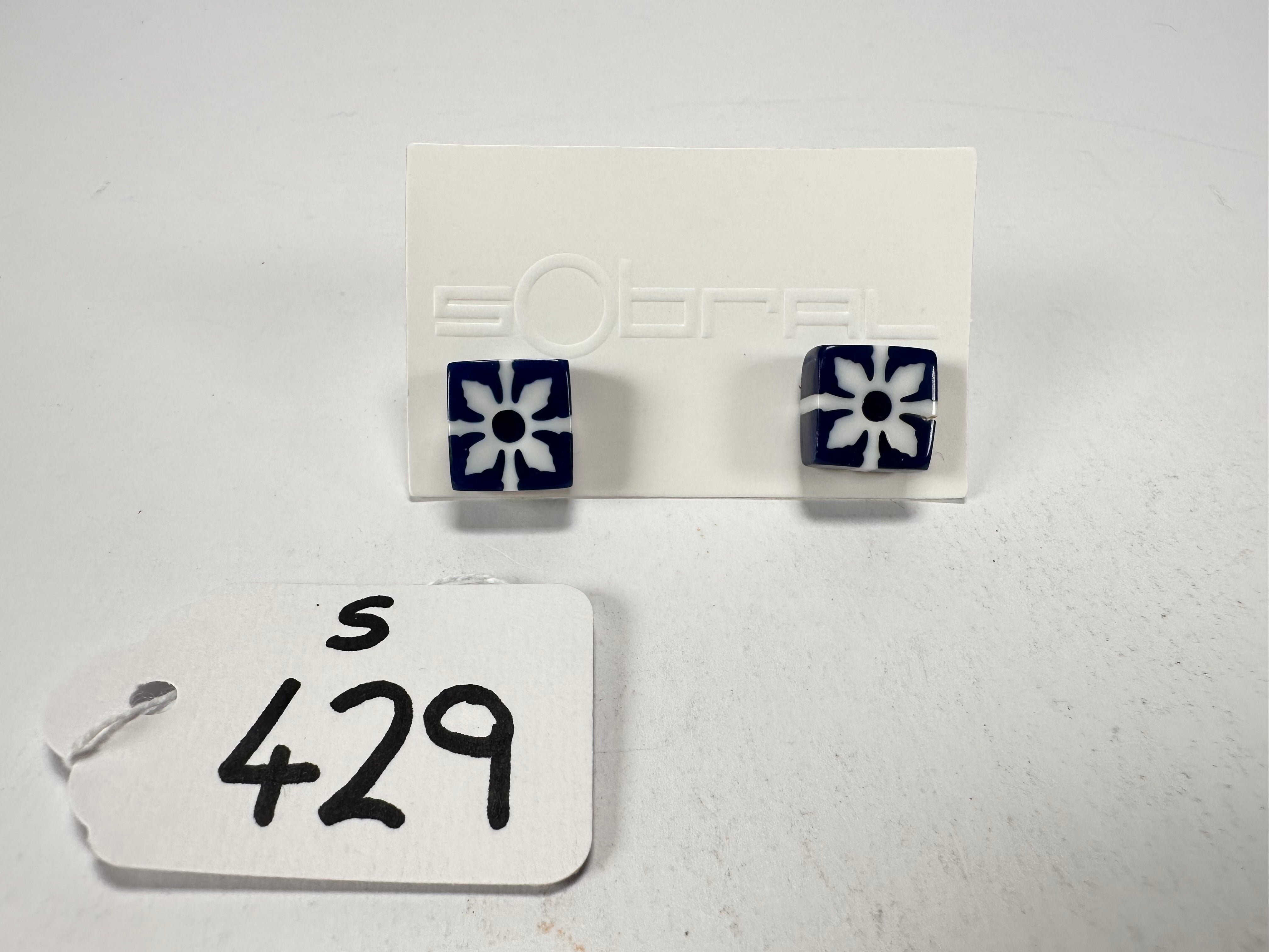 Sobral - Lisboa "Alfama" Resin Earrings ( 005475 )