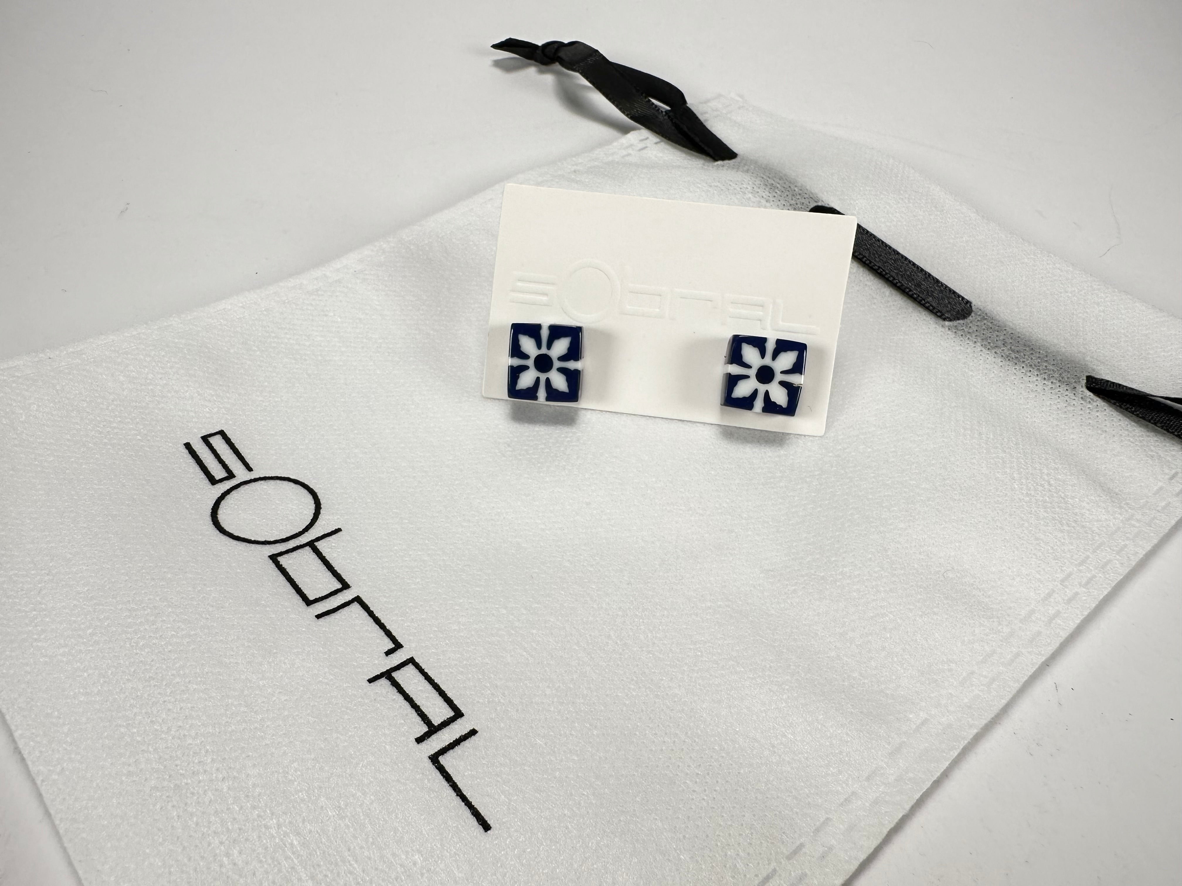Sobral - Lisboa "Alfama" Resin Earrings ( 005475 )