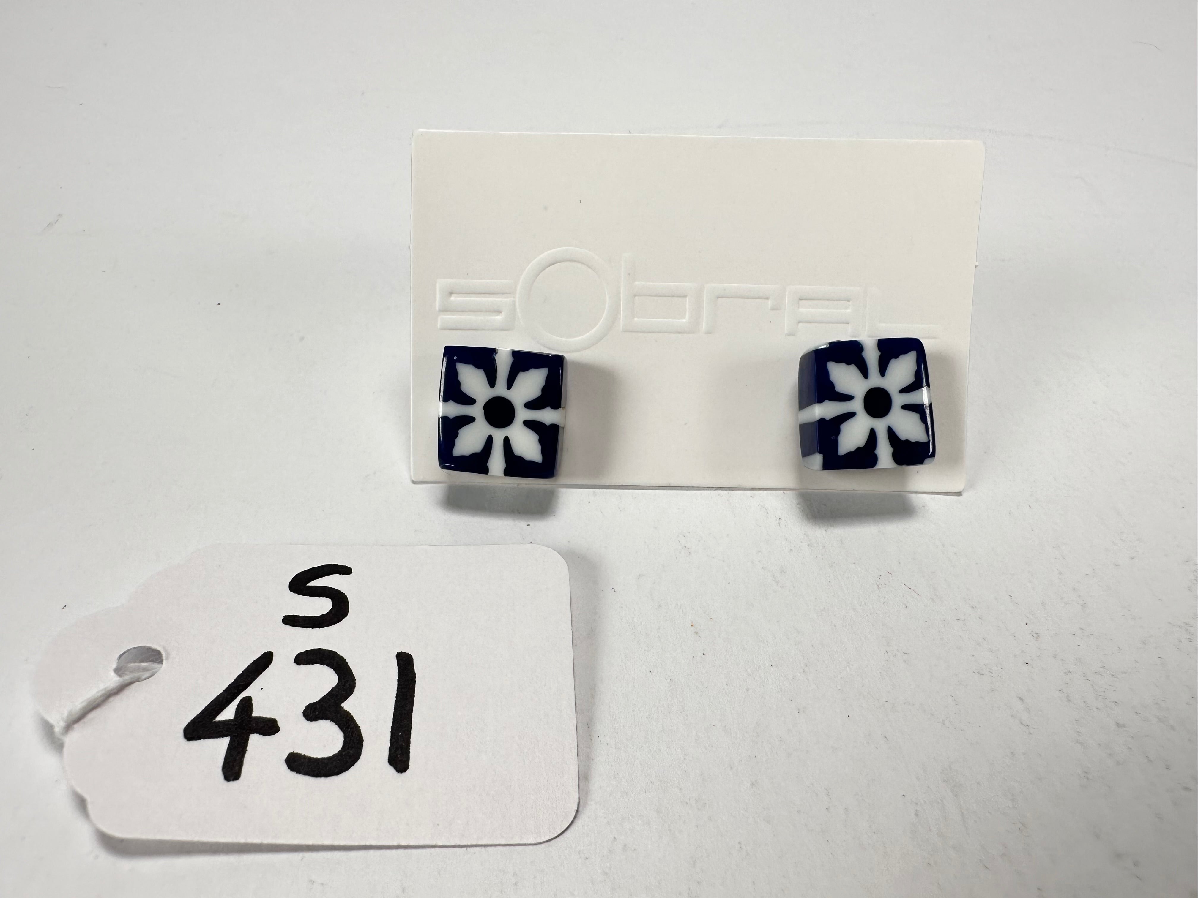 Sobral - Lisboa "Alfama" Resin Earrings ( 005475 )