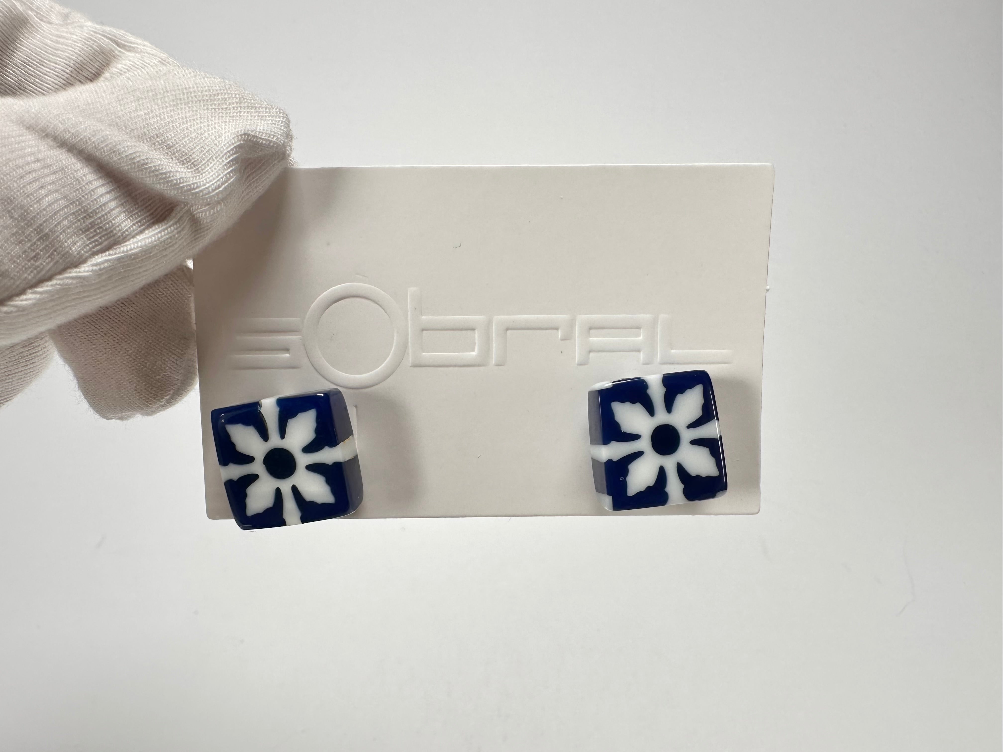 Sobral - Lisboa "Alfama" Resin Earrings ( 005475 )