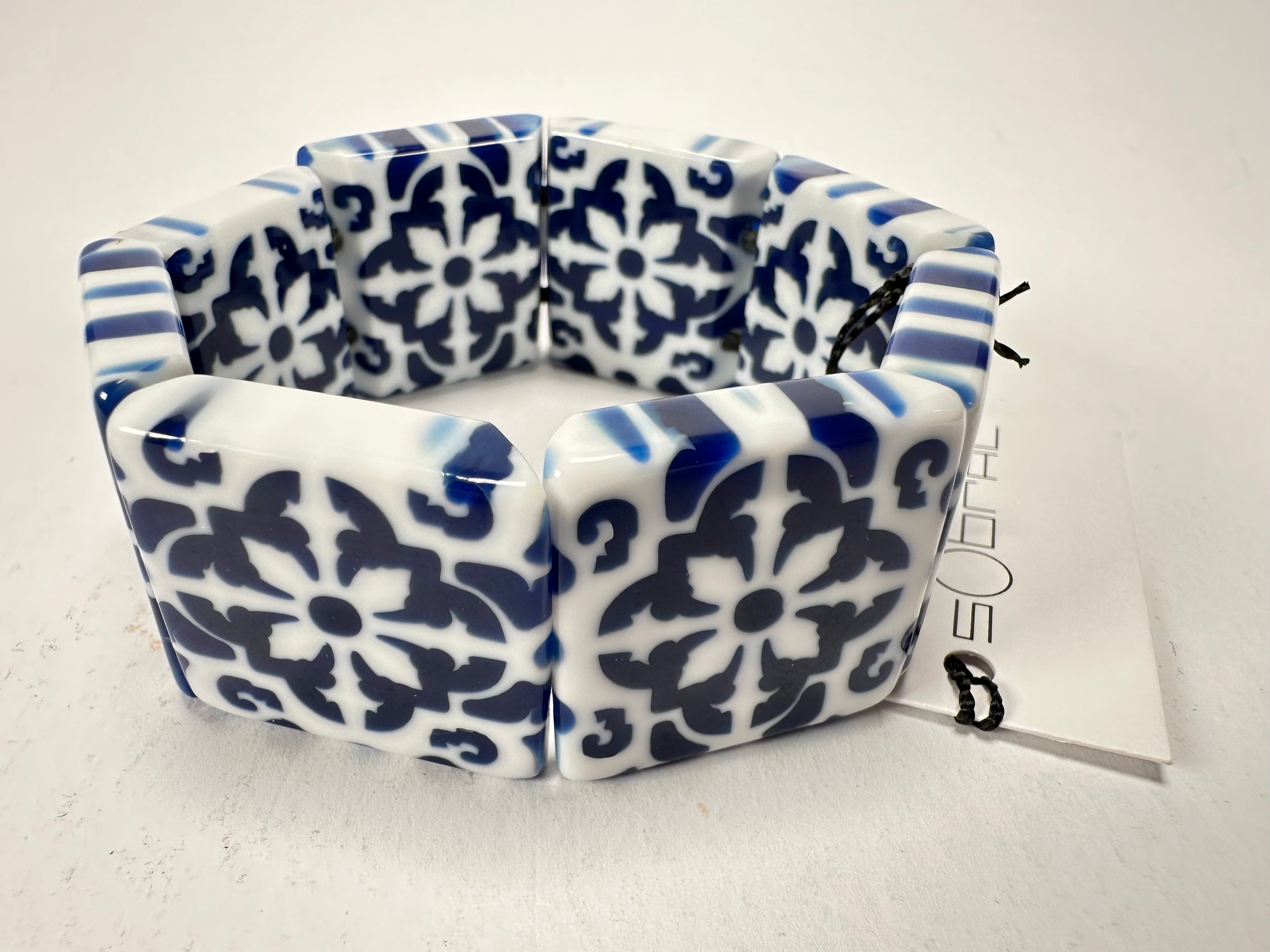 Sobral -  Lisboa "Belém" Elasticated Resin Bracelet ( 005477 )