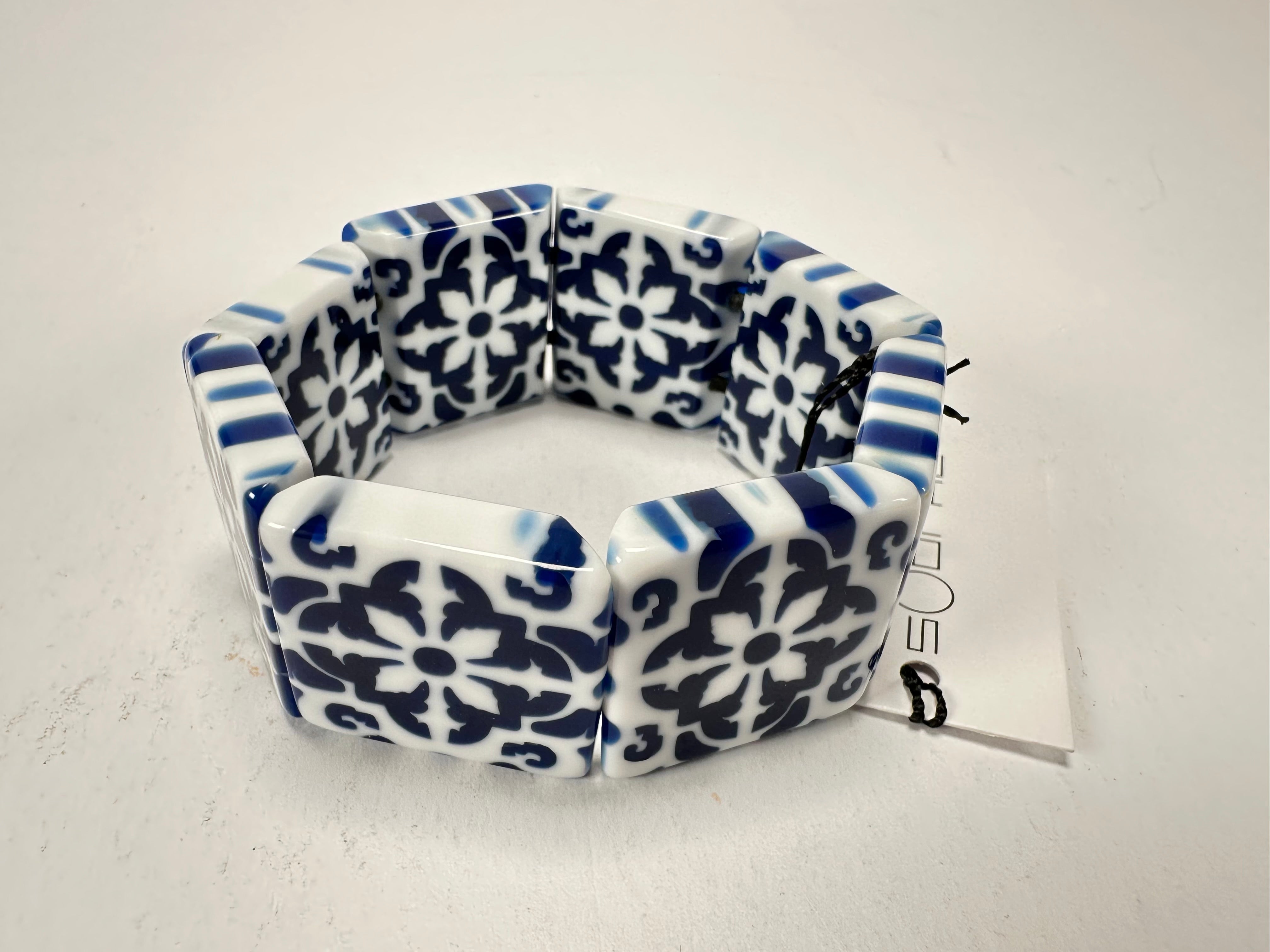 Sobral -  Lisboa "Belém" Elasticated Resin Bracelet ( 005477 )