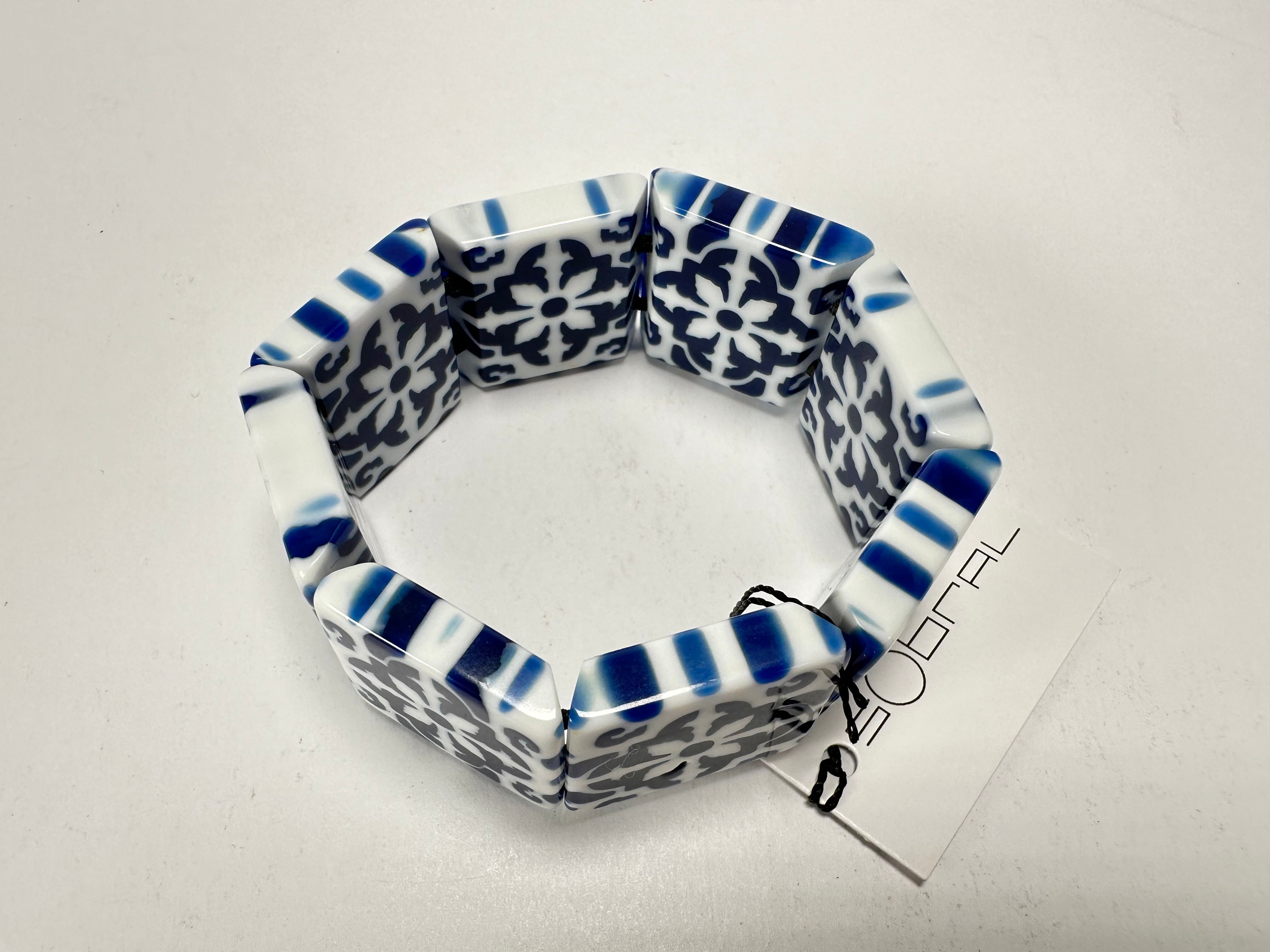 Sobral -  Lisboa "Belém" Elasticated Resin Bracelet ( 005477 )