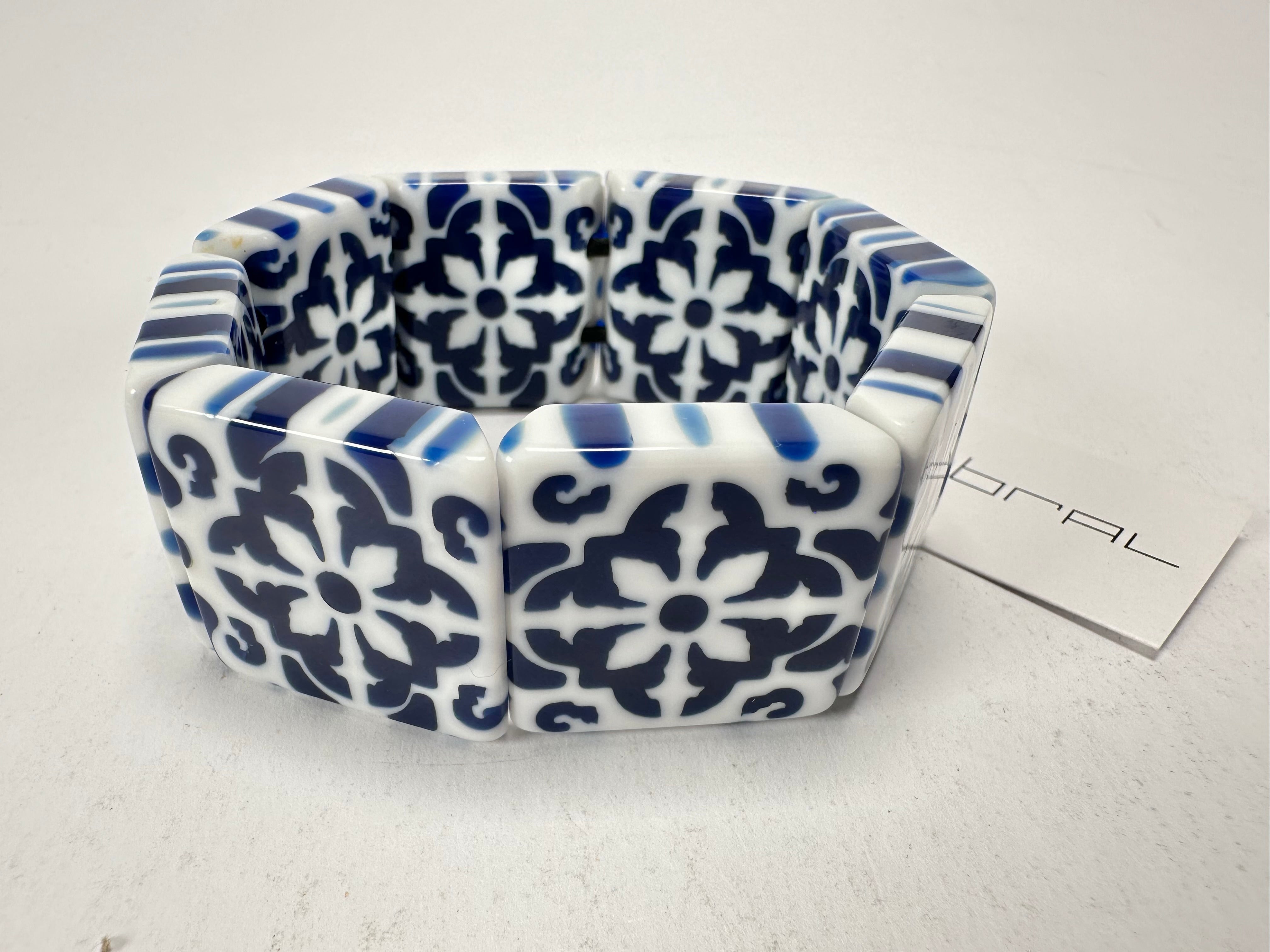 Sobral -  Lisboa "Belém" Elasticated Resin Bracelet ( 005477 )