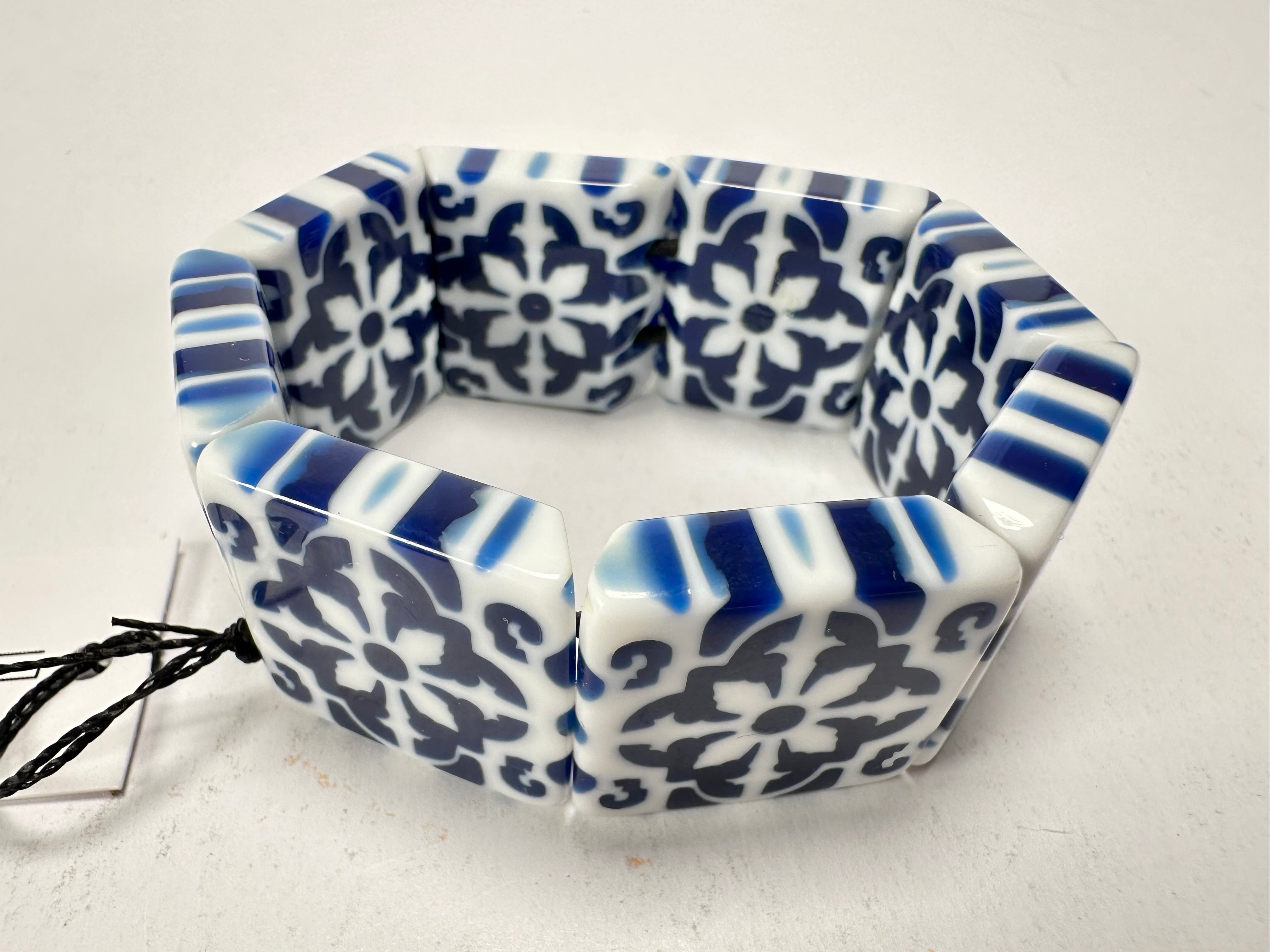 Sobral -  Lisboa "Belém" Elasticated Resin Bracelet ( 005477 )