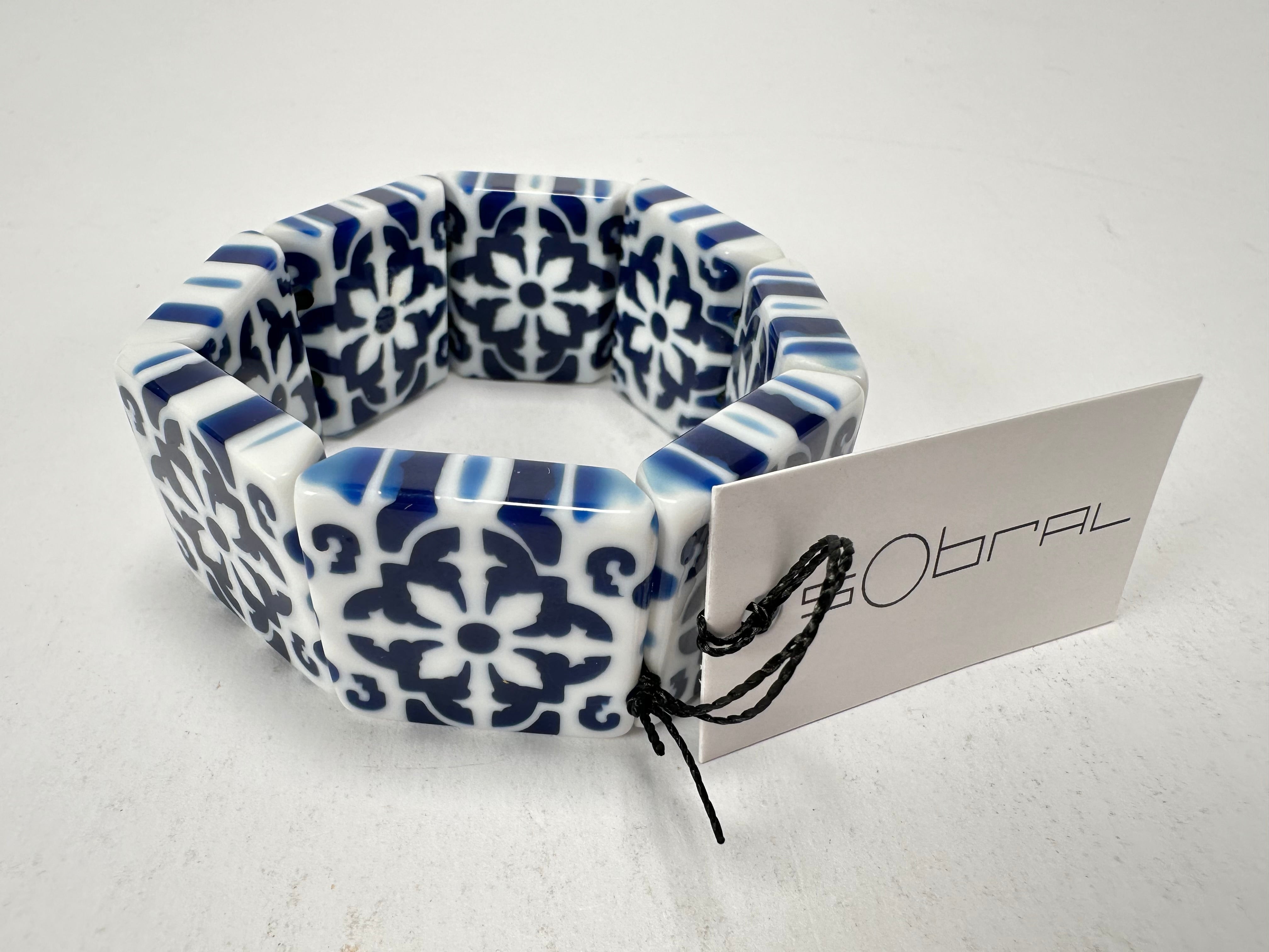 Sobral -  Lisboa "Belém" Elasticated Resin Bracelet ( 005477 )
