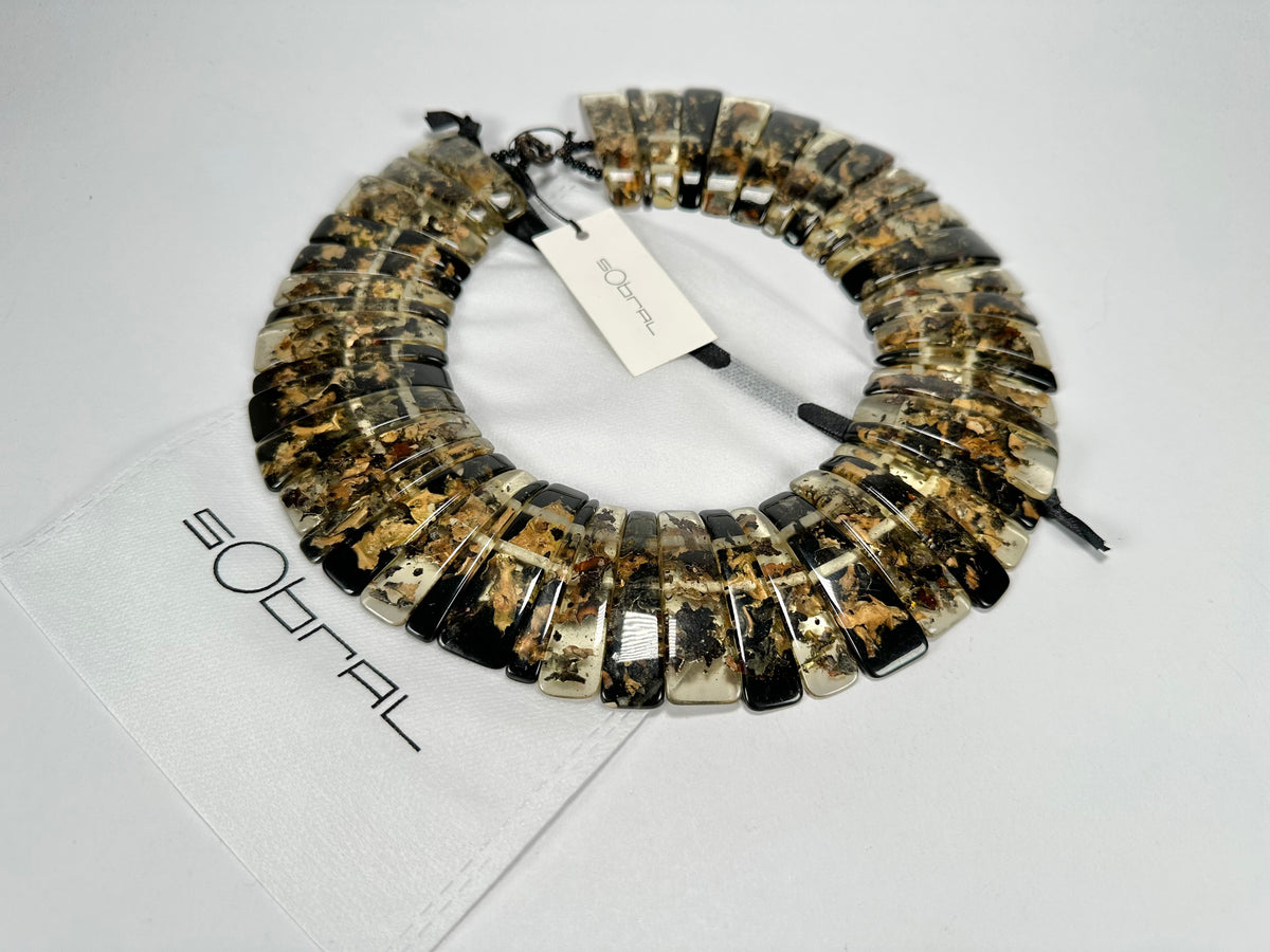 Sobral - Seaweed "Grand Emperor" Studio Creation Resin Necklace ( 000000 )