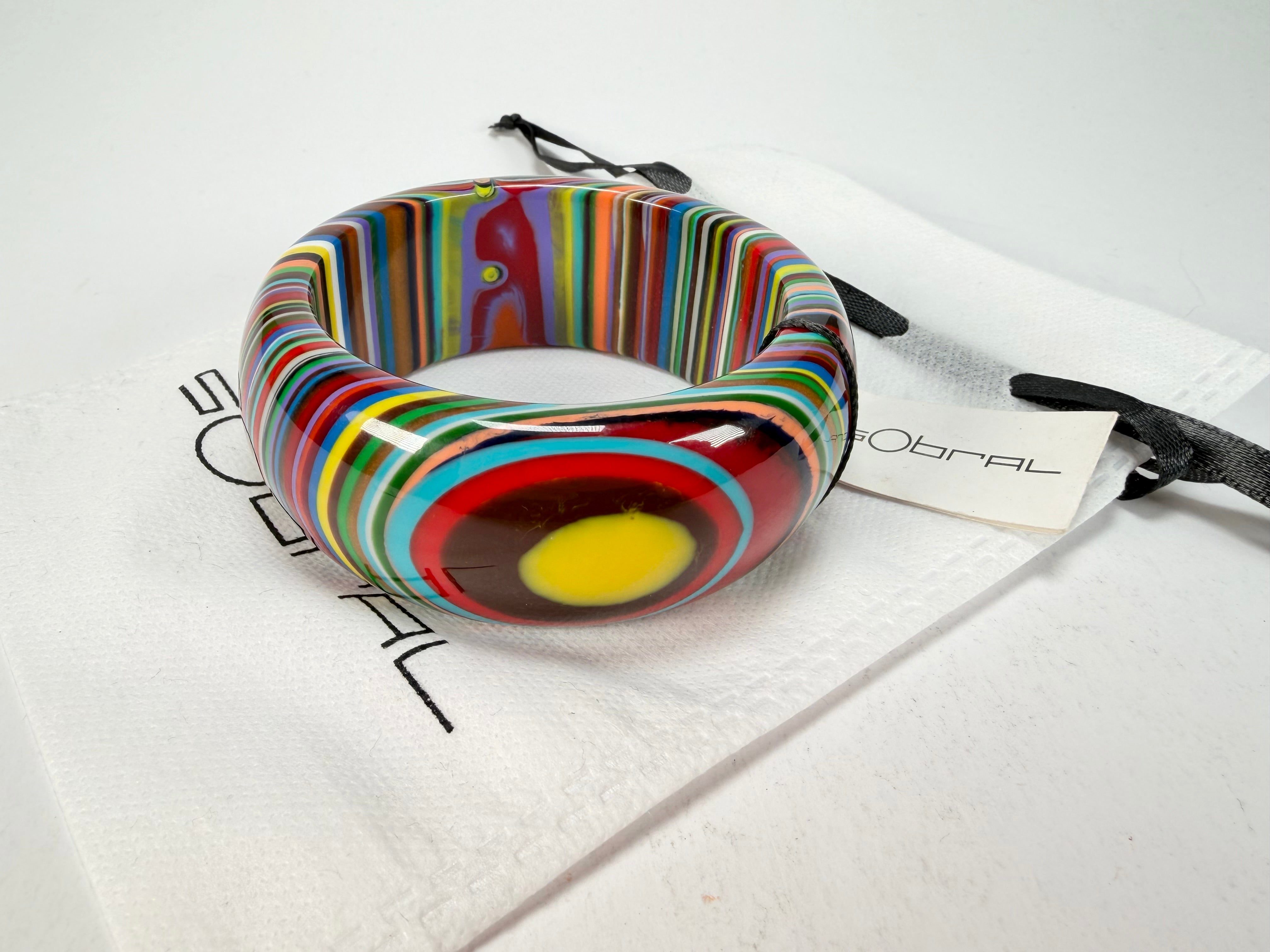 Sobral - Pop Art "PB34" Solid Resin Bangle ( 002444 )