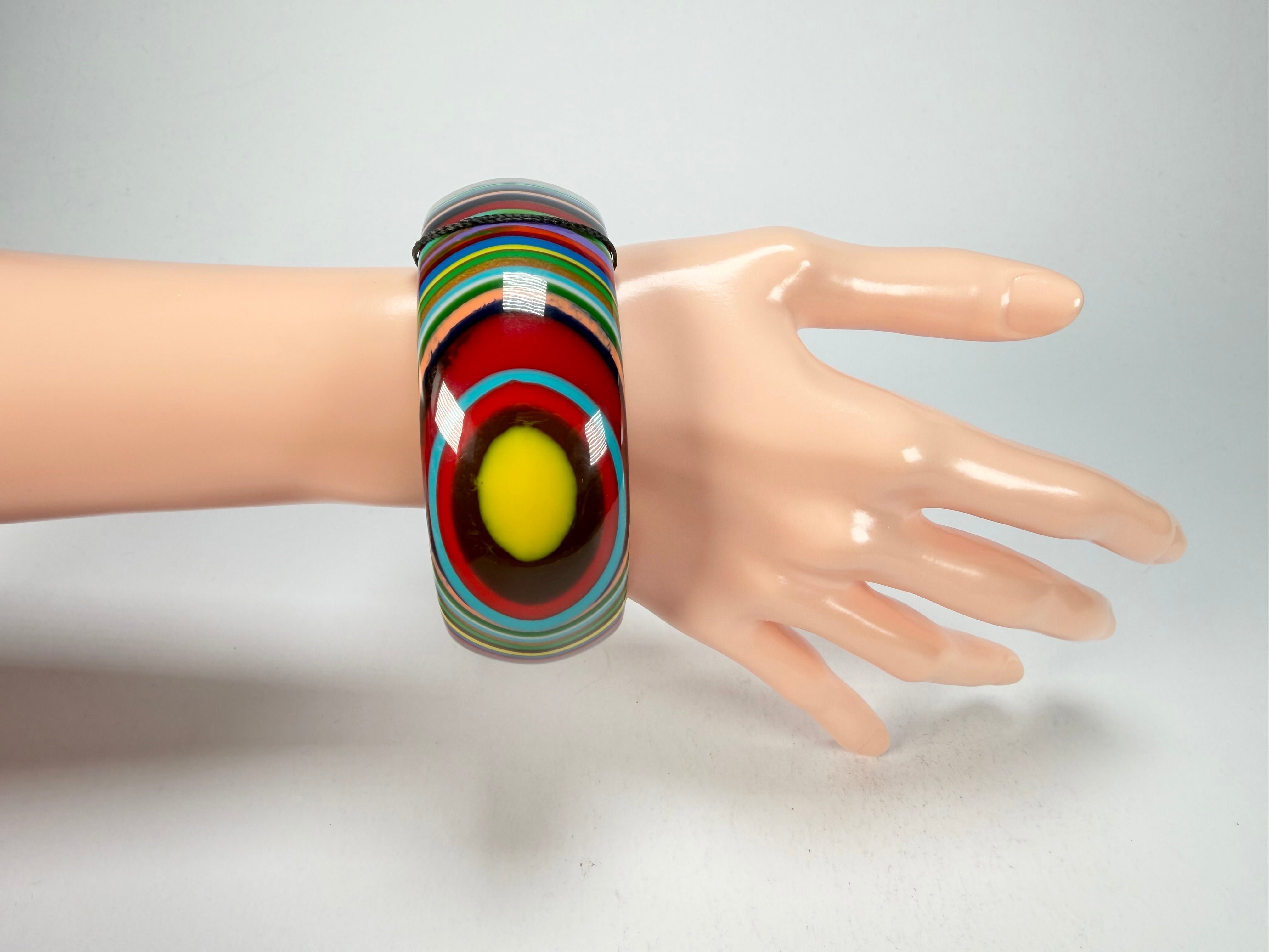 Sobral - Pop Art "PB34" Solid Resin Bangle ( 002444 )
