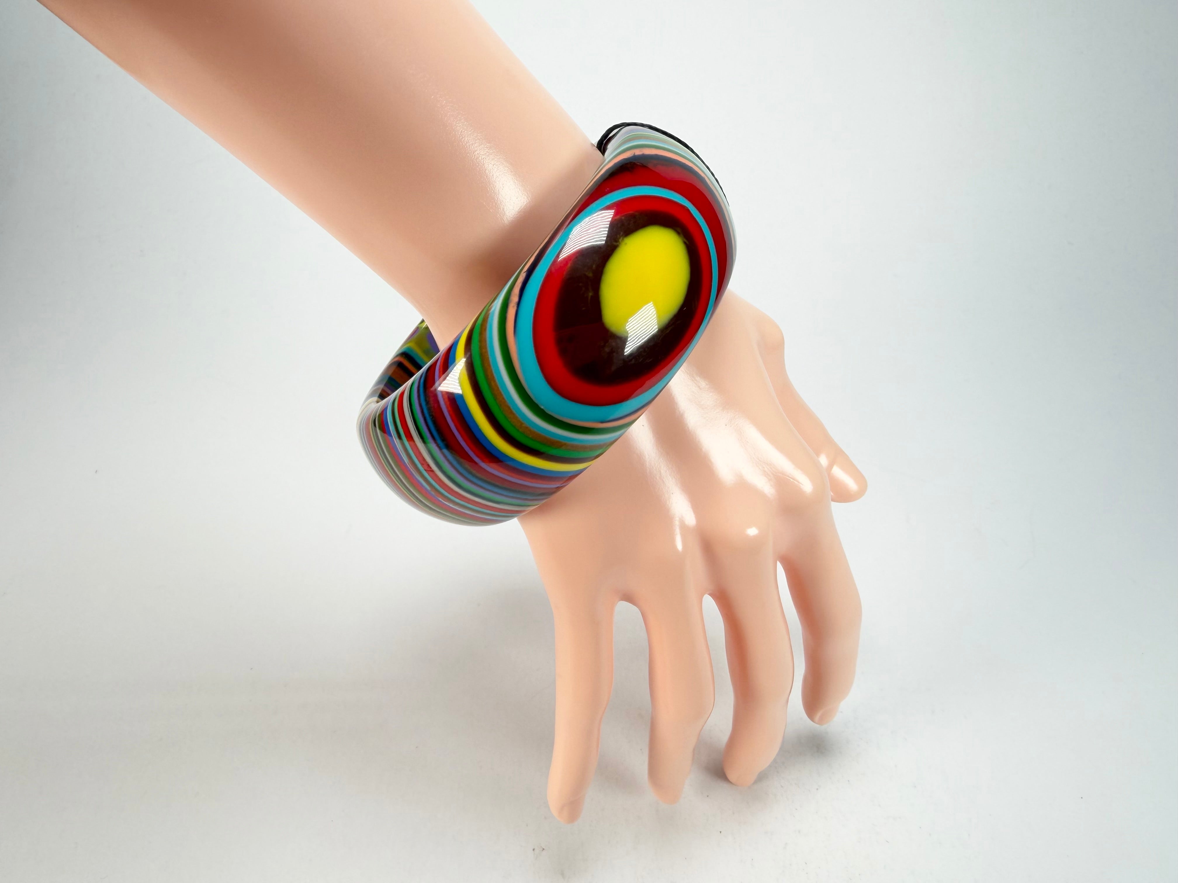 Sobral - Pop Art "PB34" Solid Resin Bangle ( 002444 )