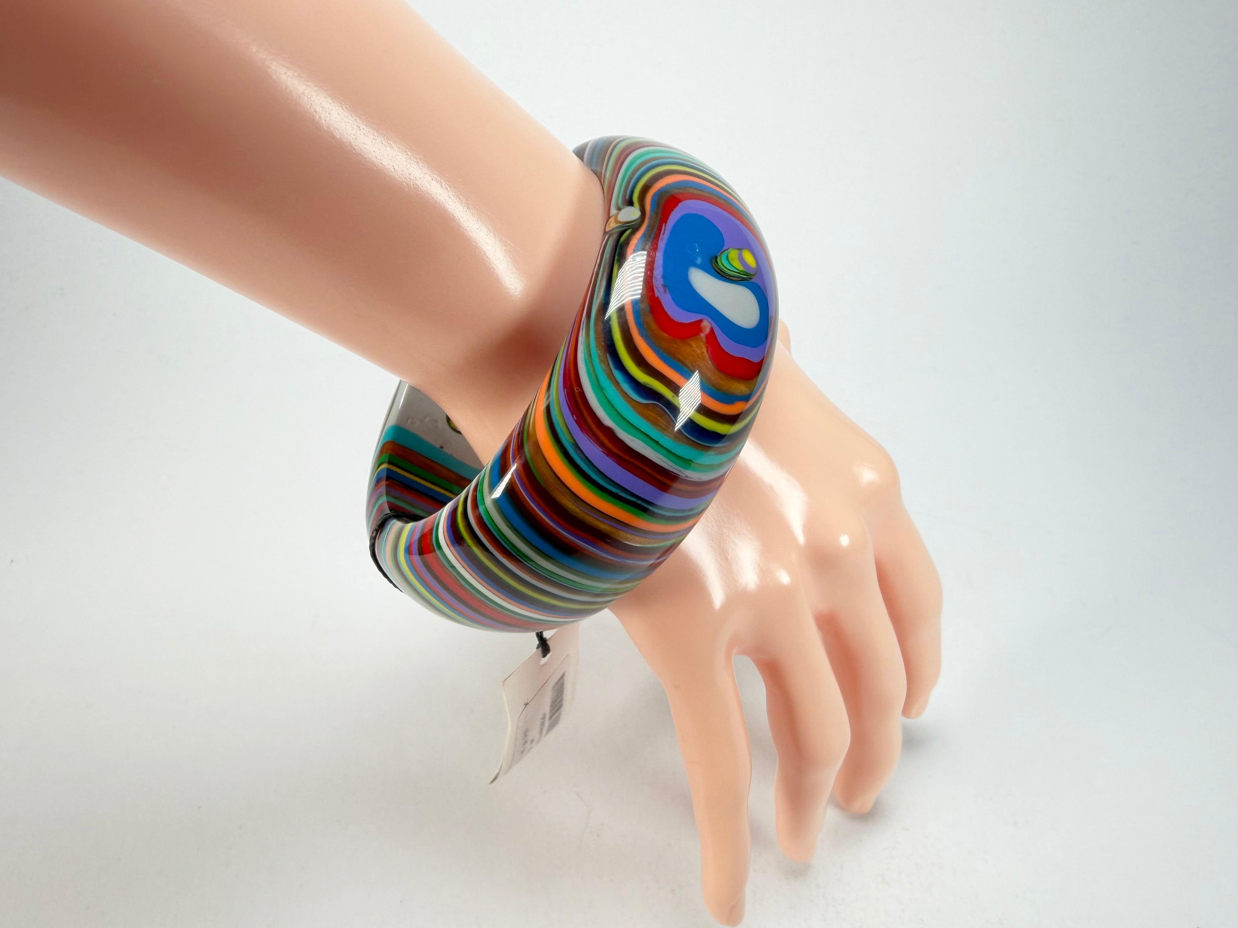 Sobral - Pop Art "PB34" Solid Resin Bangle ( 002444 )