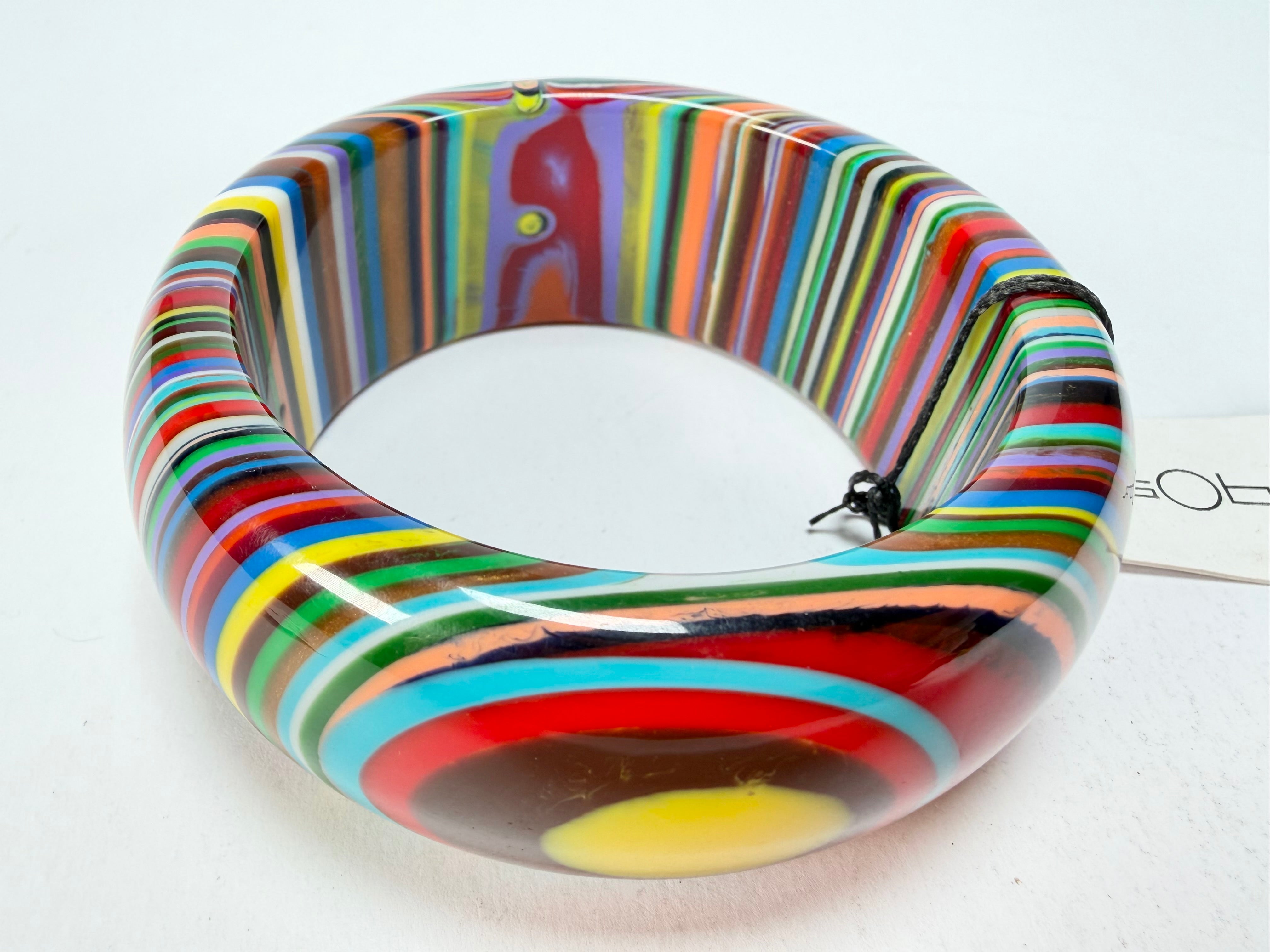 Sobral - Pop Art "PB34" Solid Resin Bangle ( 002444 )