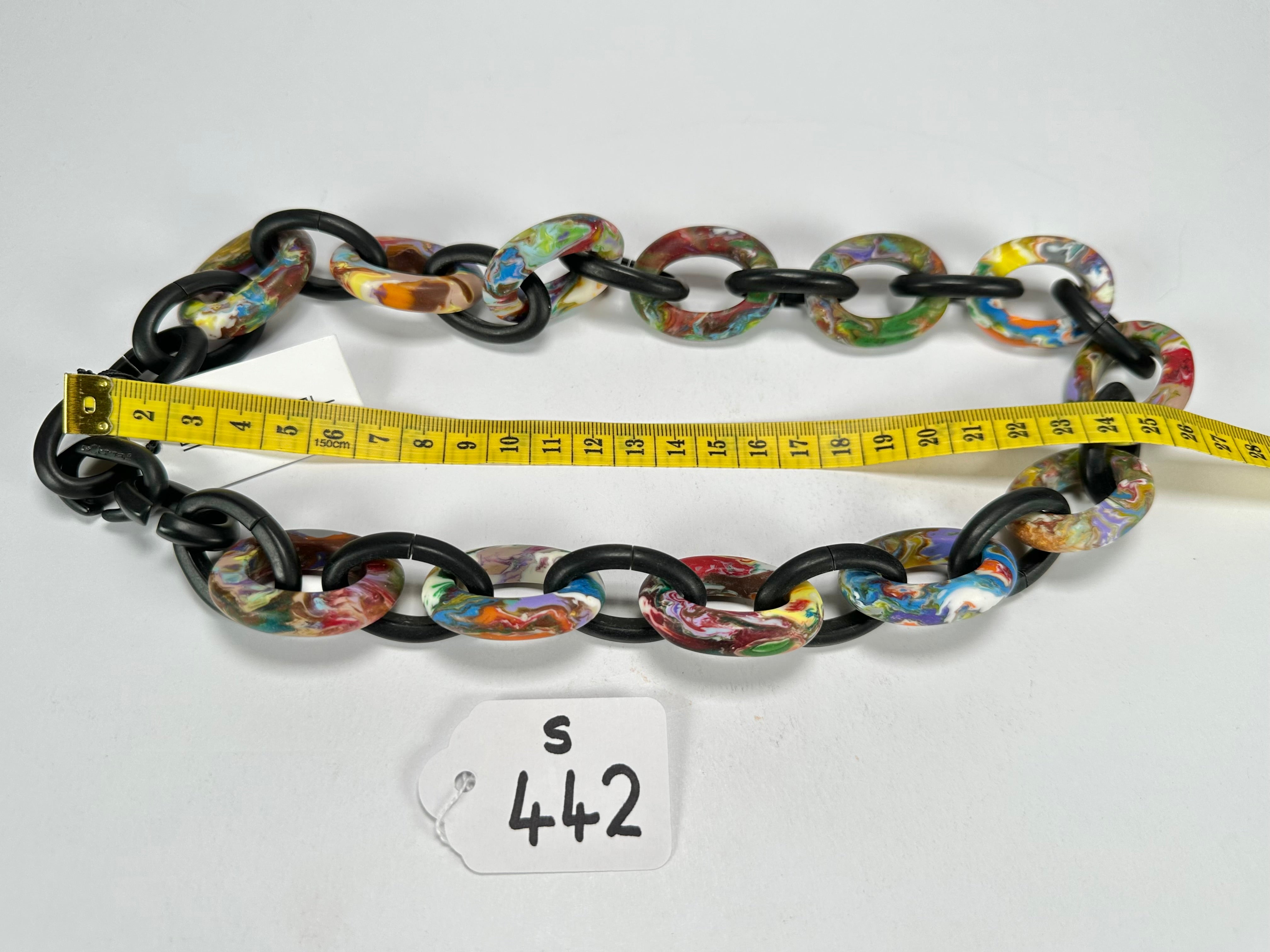Sobral - Multi-Colour "MD Metis" Pollock Resin Necklace ( 005181 )