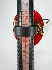 Sobral - Metalique "Munique" Orlando Red Resin Ring ( 005145 ) - Size UK S / US 9