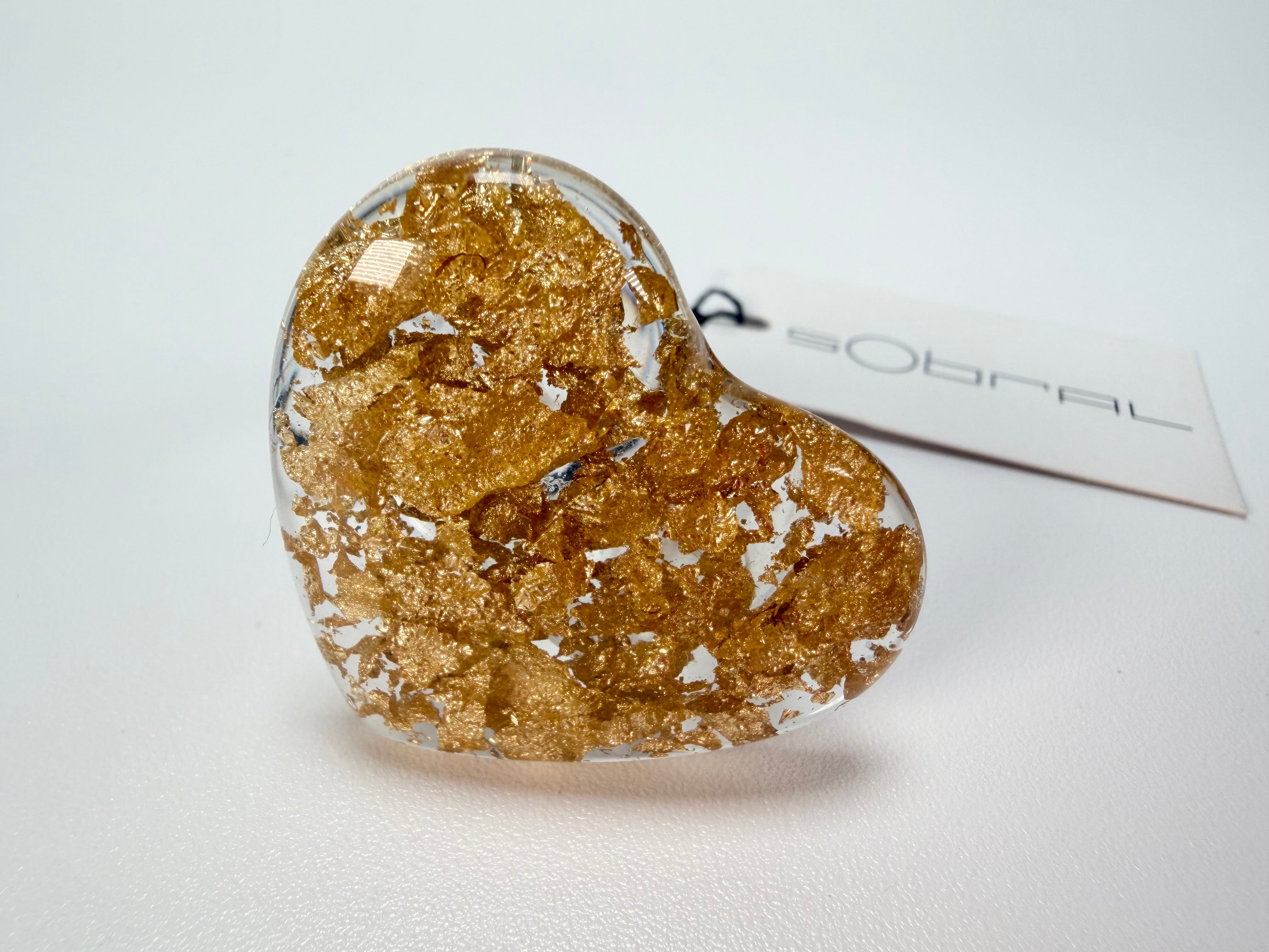 Sobral - Metalique "Mini Ariadne" Resin Ring ( 005543 ) - Size UK V / US 10.5