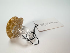 Sobral - Metalique "Mini Ariadne" Resin Ring ( 005543 ) - Size UK V / US 10.5