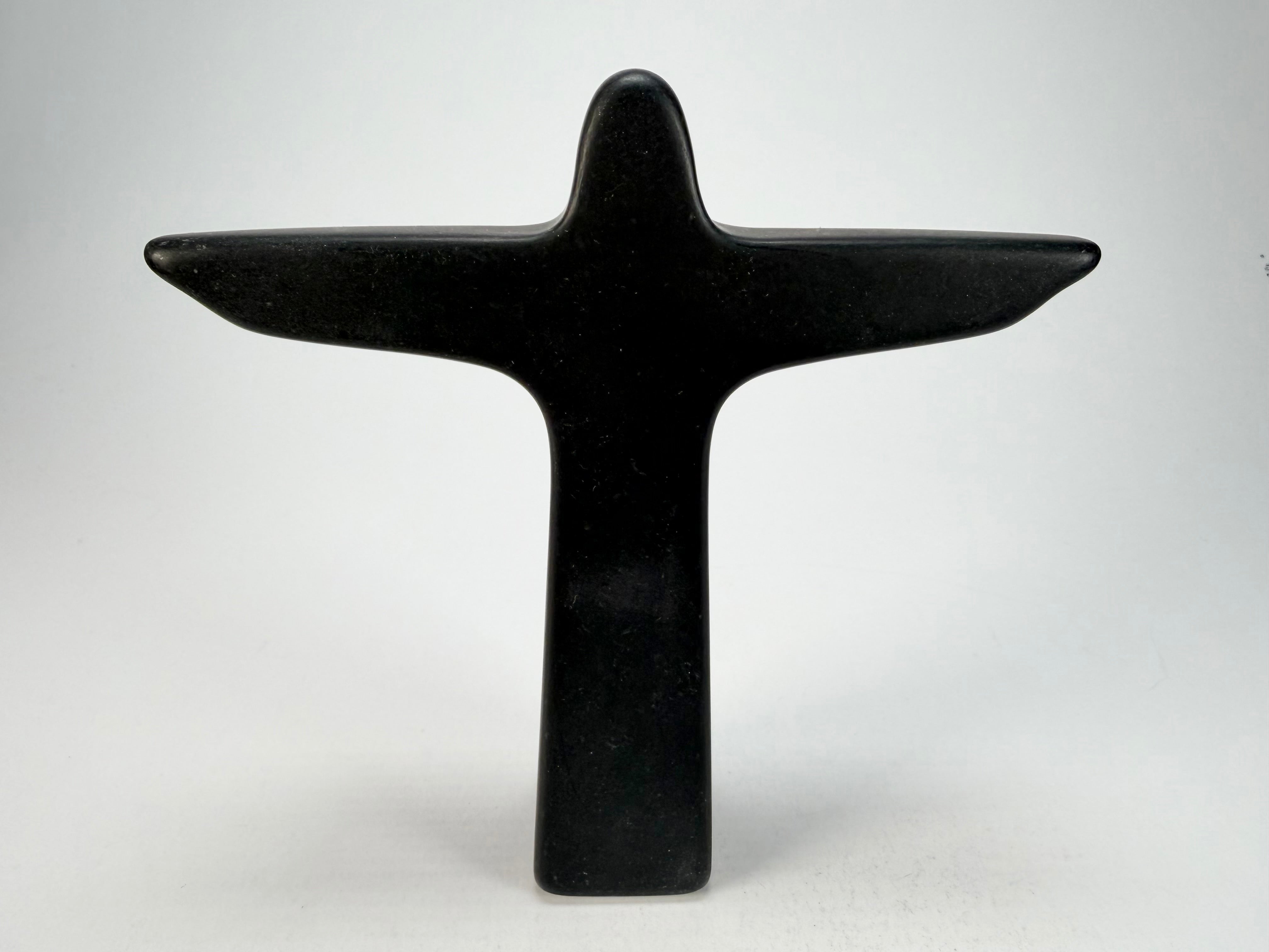 Sobral - Landmark "Cristo" Black Medium 14cm Statue Ornament ( 000380 )