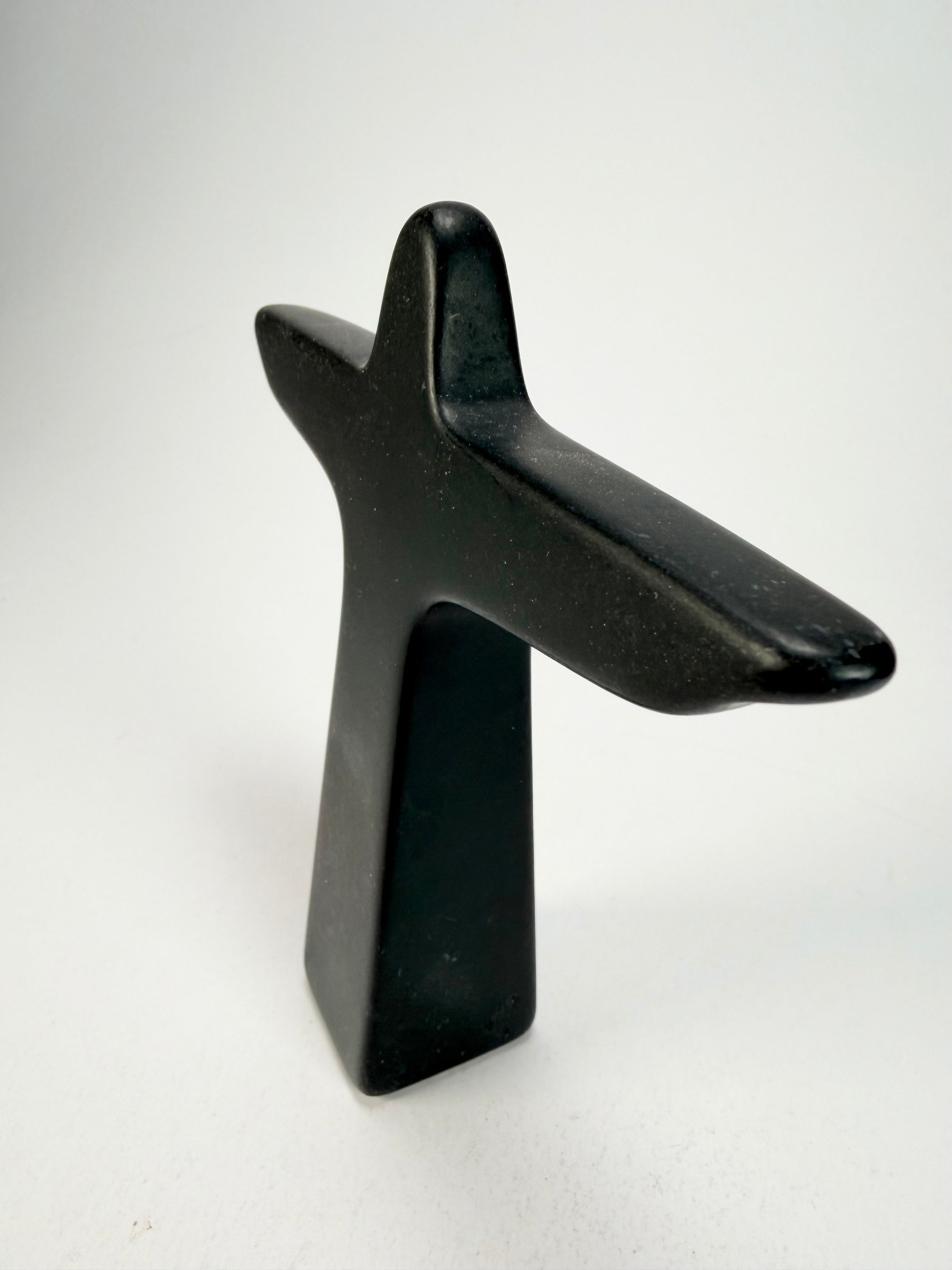 Sobral - Landmark "Cristo" Black Medium 14cm Statue Ornament ( 000380 )