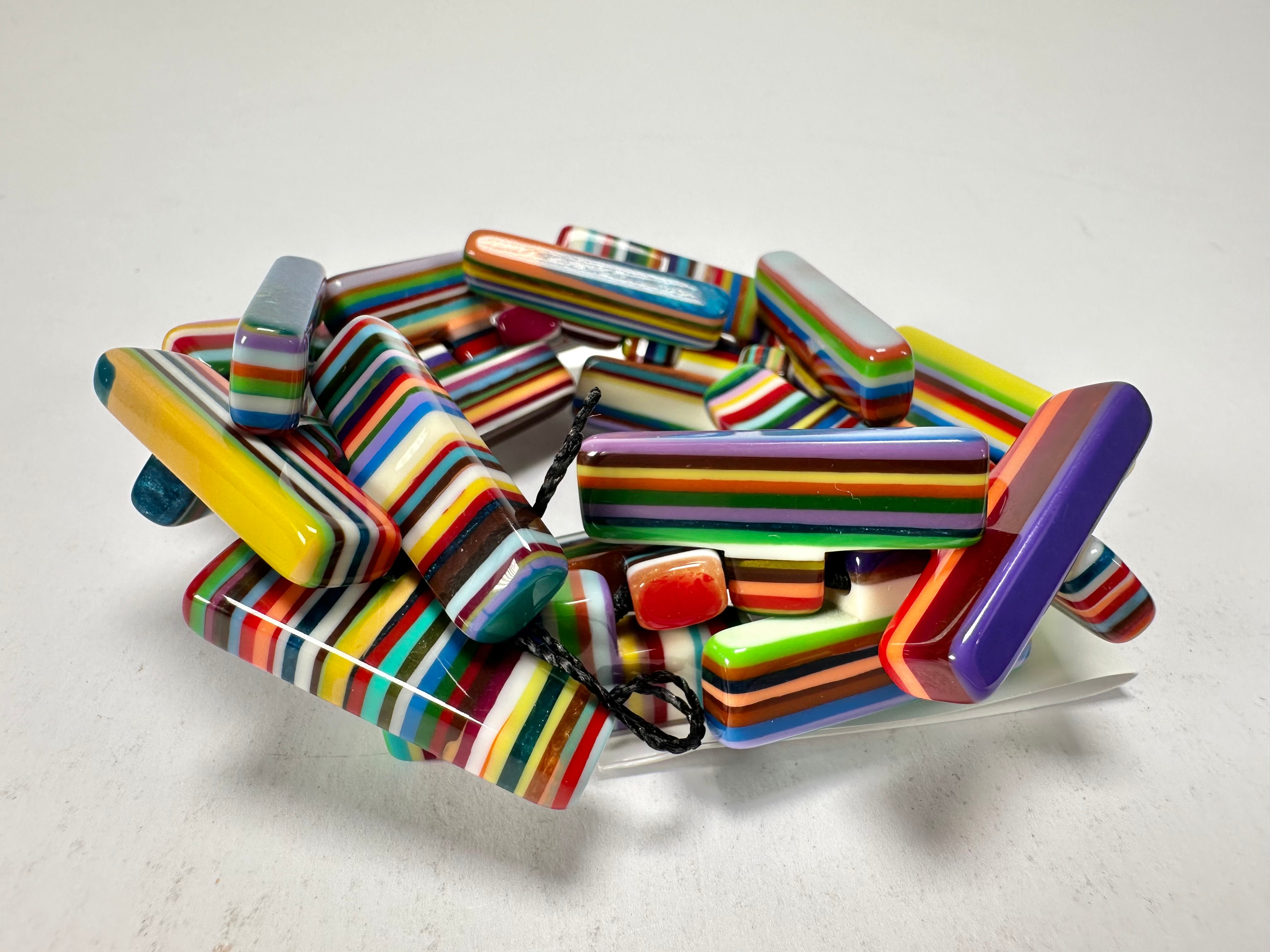 Sobral - Pop Art "1WJP" Elasticated Resin Bracelet ( 003882 )