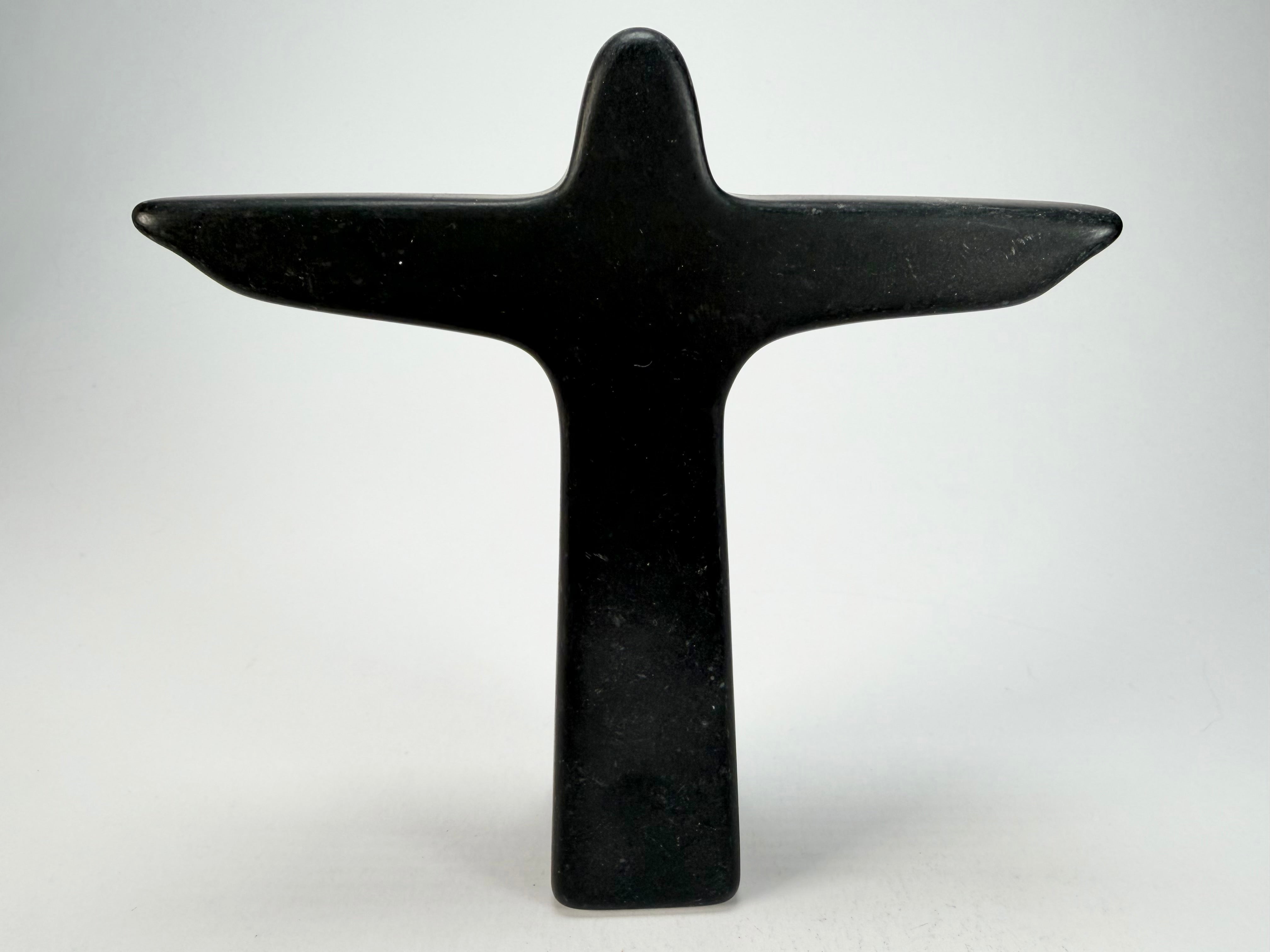 Sobral - Landmark "Cristo" Black Medium 14cm Statue Ornament ( 000380 )