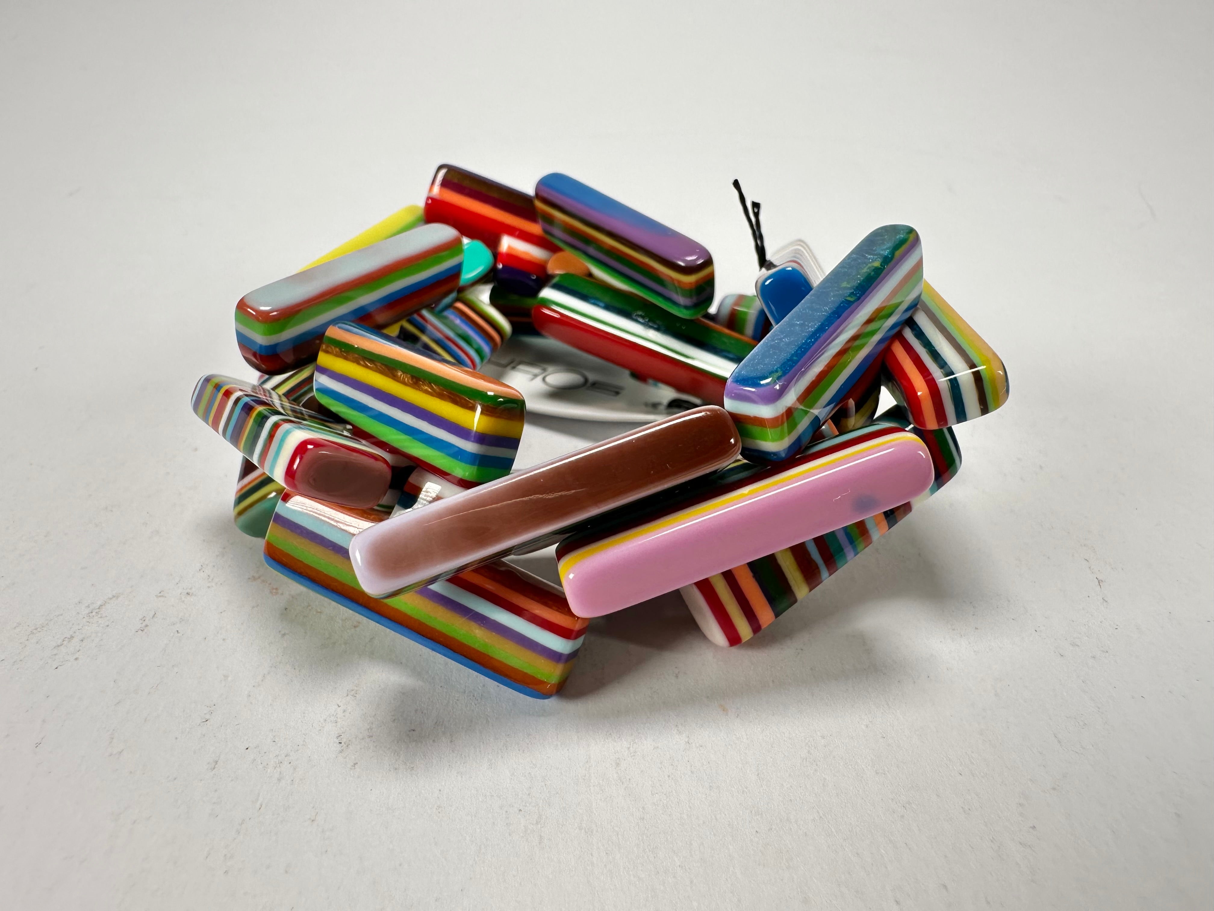 Sobral - Pop Art "1WJP" Elasticated Resin Bracelet ( 003882 )