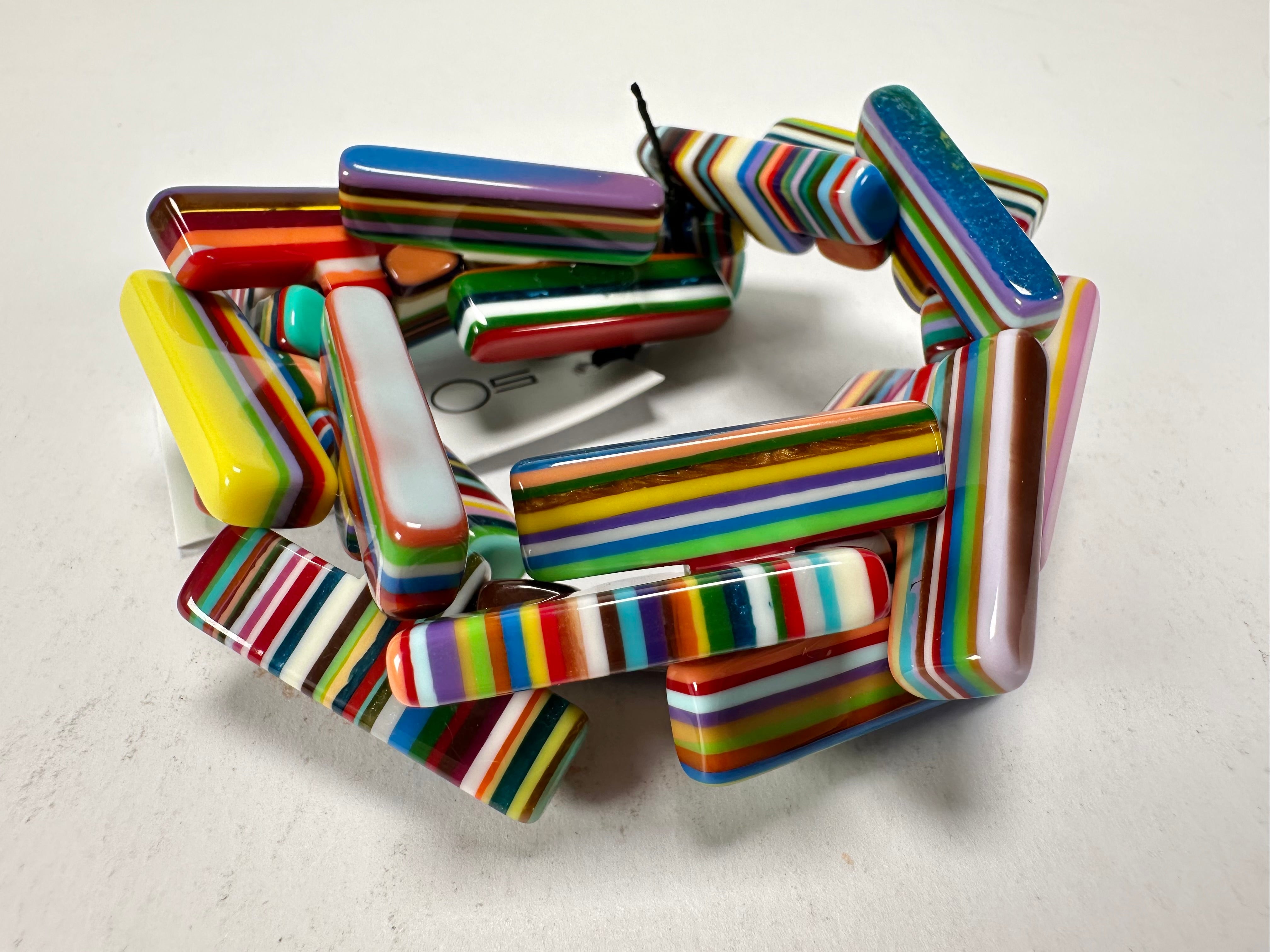 Sobral - Pop Art "1WJP" Elasticated Resin Bracelet ( 003882 )