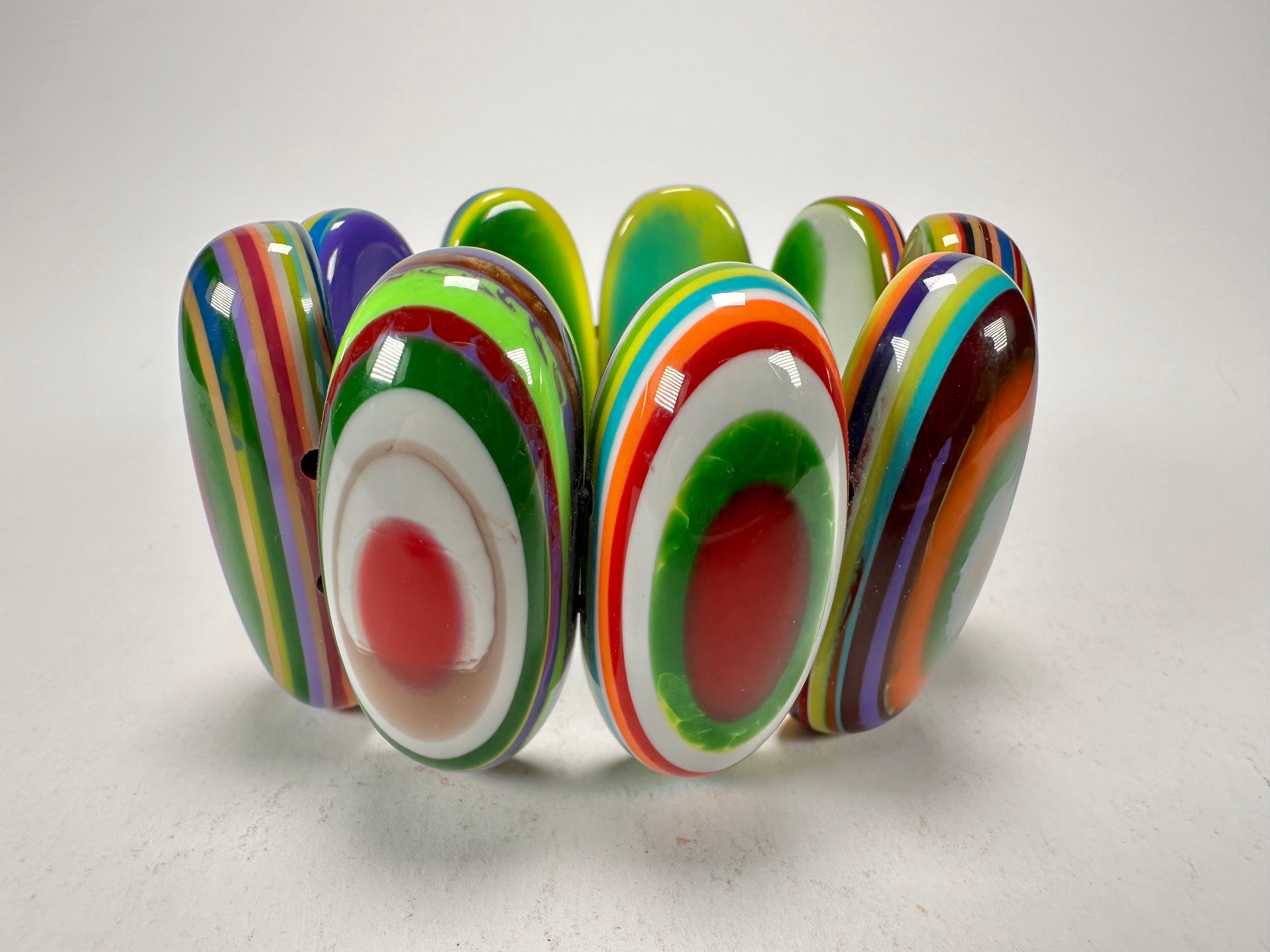 Sobral - Pop Art "Andy" Elasticated Resin Bracelet ( 005467 )