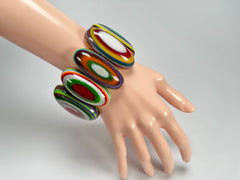 Sobral - Pop Art "Andy" Elasticated Resin Bracelet ( 005467 )