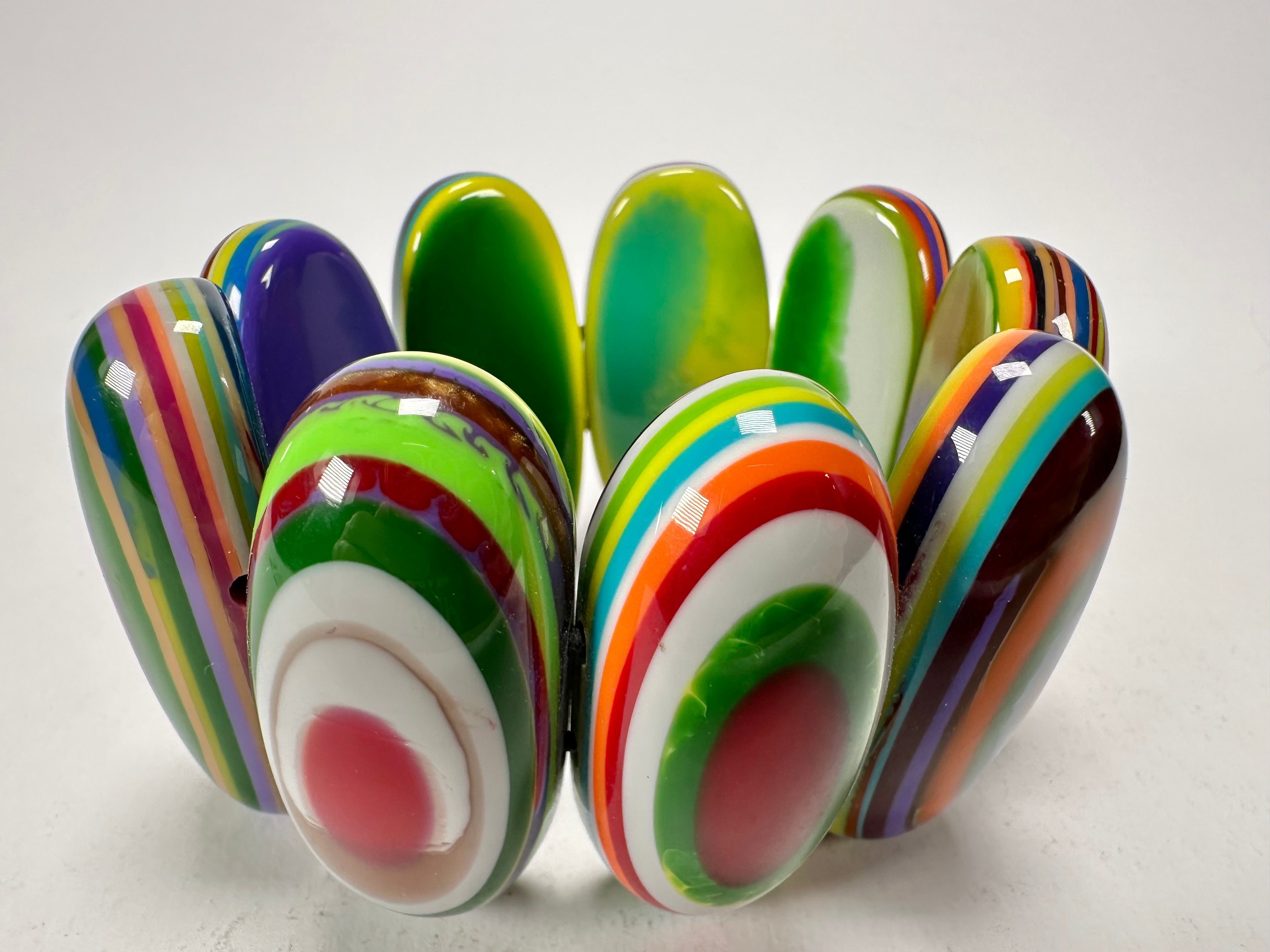 Sobral - Pop Art "Andy" Elasticated Resin Bracelet ( 005467 )