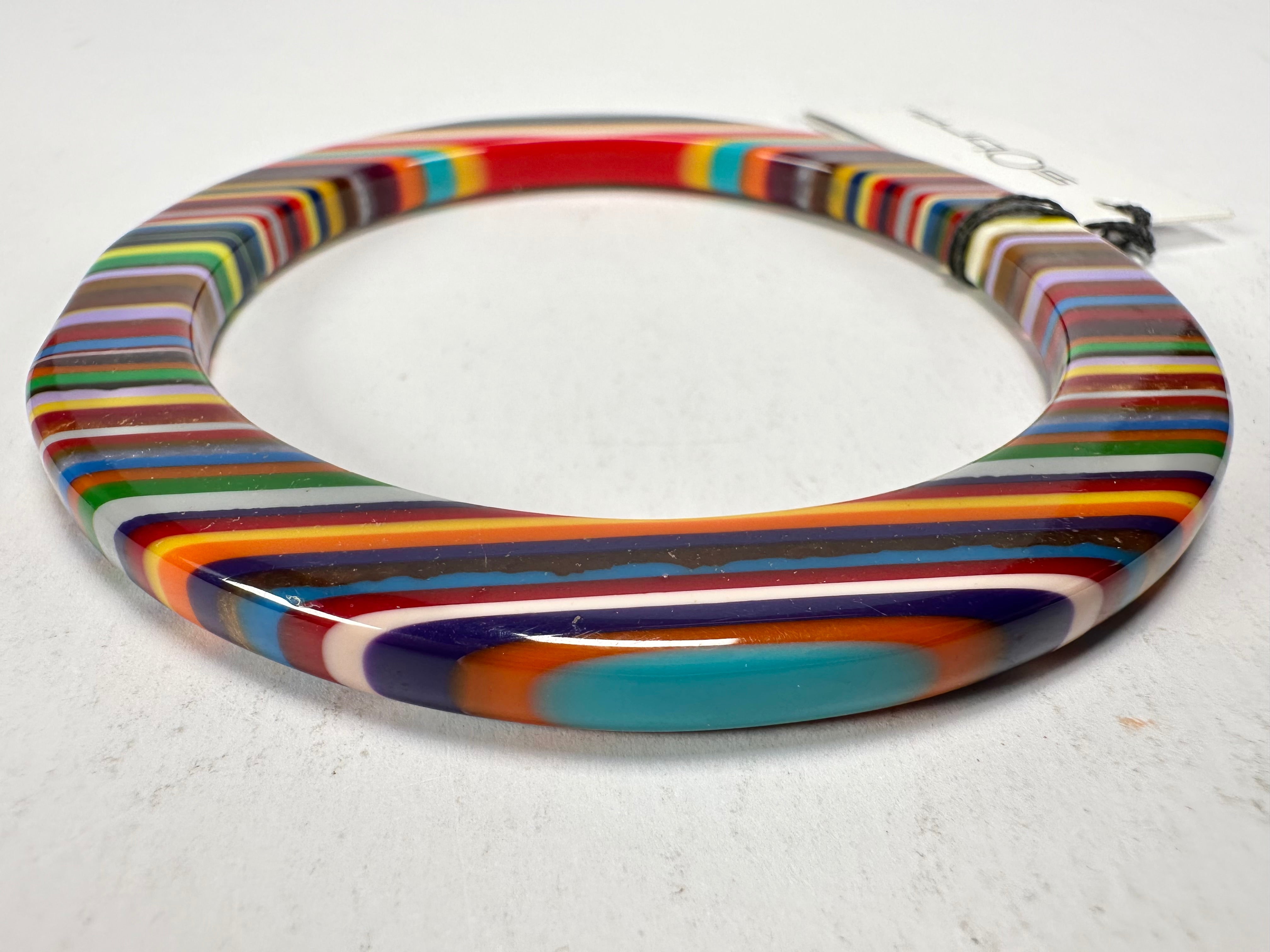 Sobral - Pop Art "PML 06" Solid Resin Bangle ( 002336 )