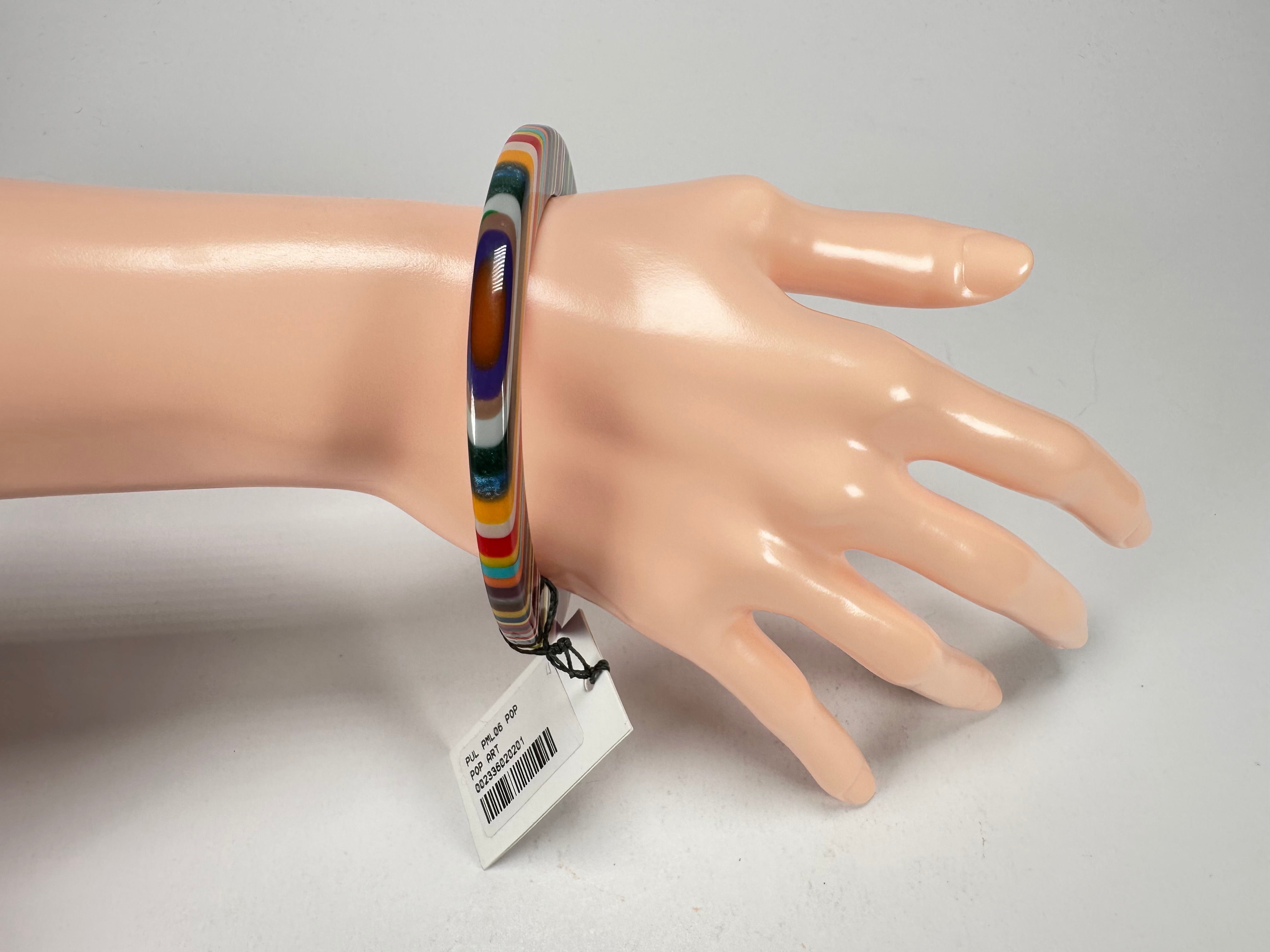 Sobral - Pop Art "PML 06" Solid Resin Bangle ( 002336 )