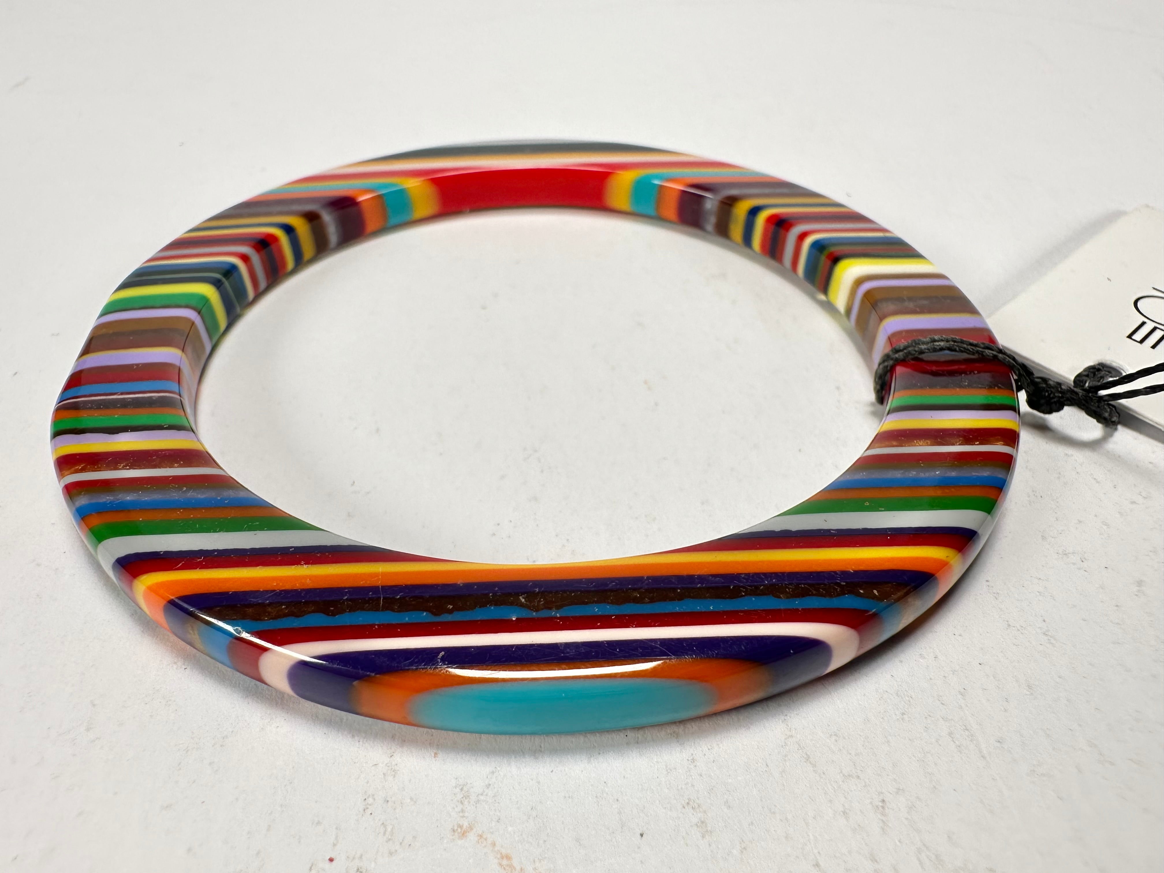 Sobral - Pop Art "PML 06" Solid Resin Bangle ( 002336 )