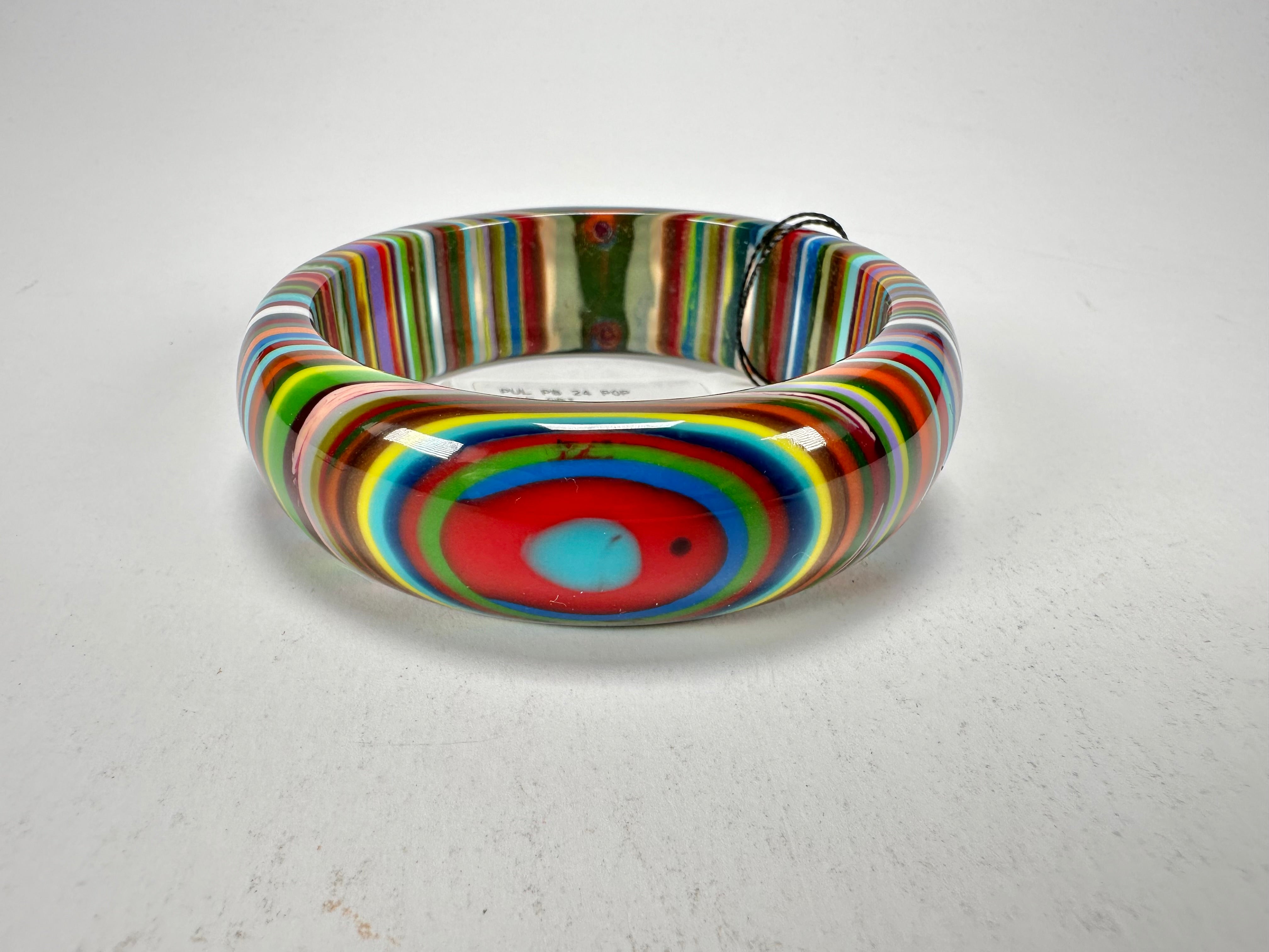 Sobral - Pop Art "PB24" Solid Resin Bangle ( 003813 )